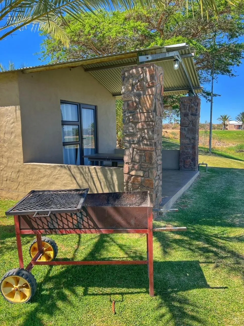 Patio in Lake Grappa Guestfarm