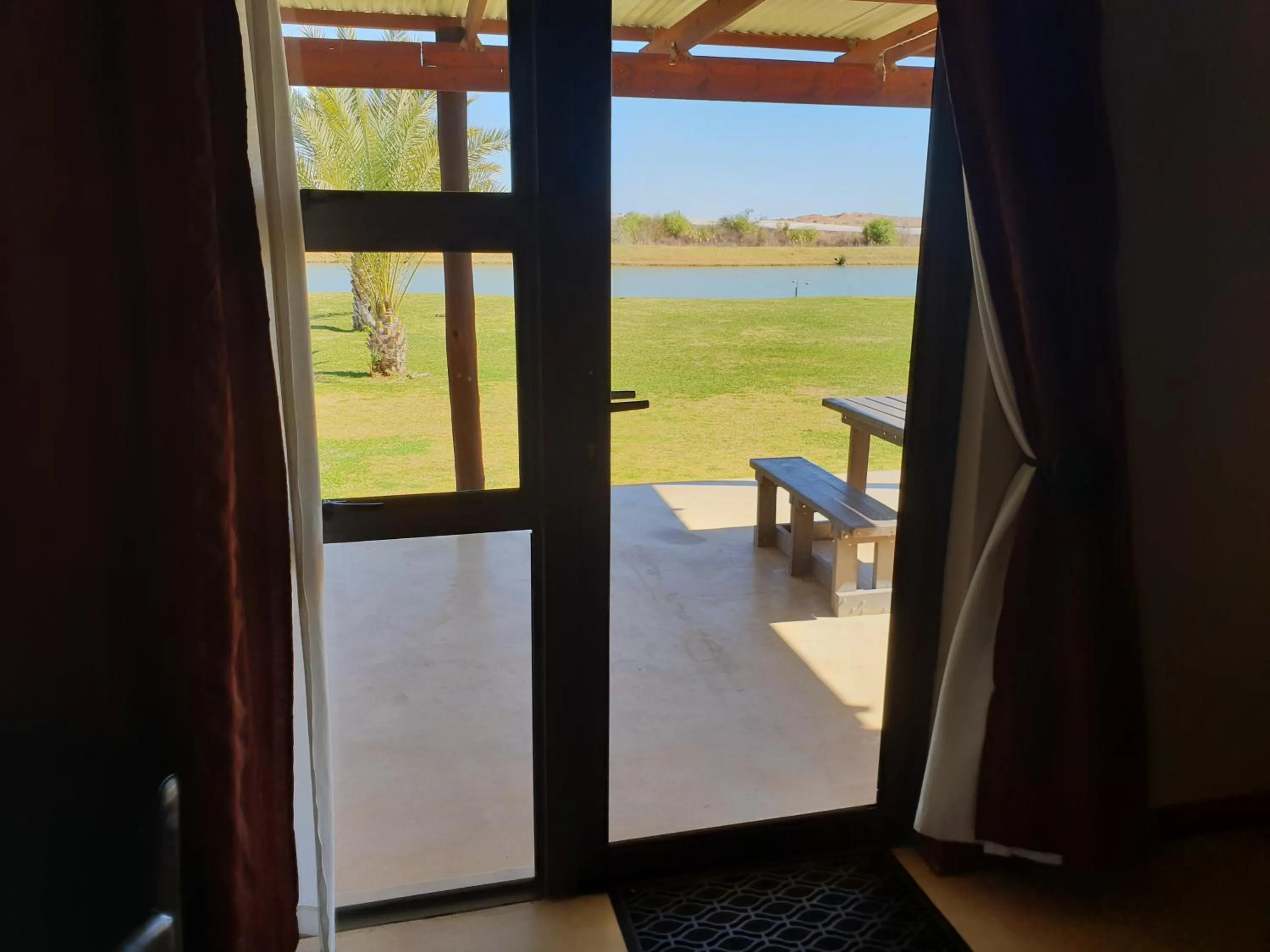Patio in Lake Grappa Guestfarm