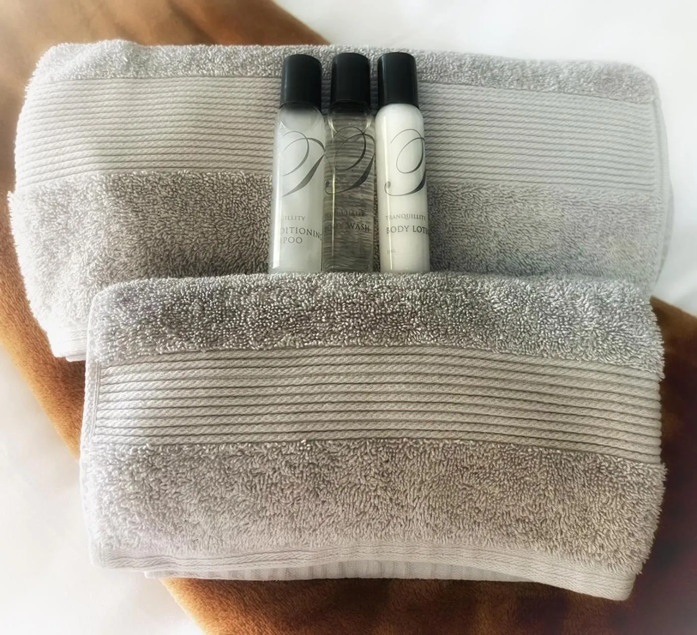 towels in Lake Grappa Guestfarm