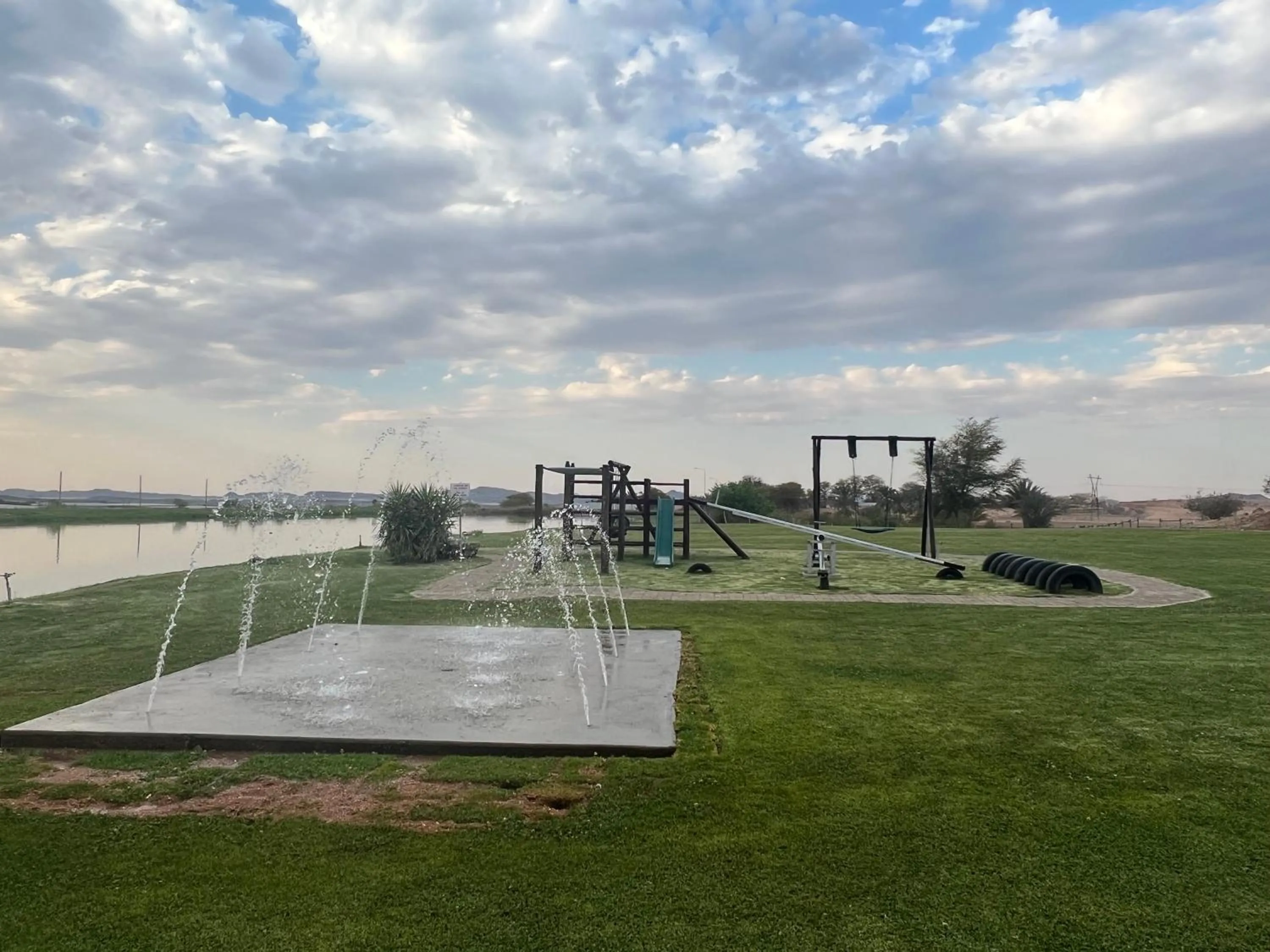 Children play ground in Lake Grappa Guestfarm