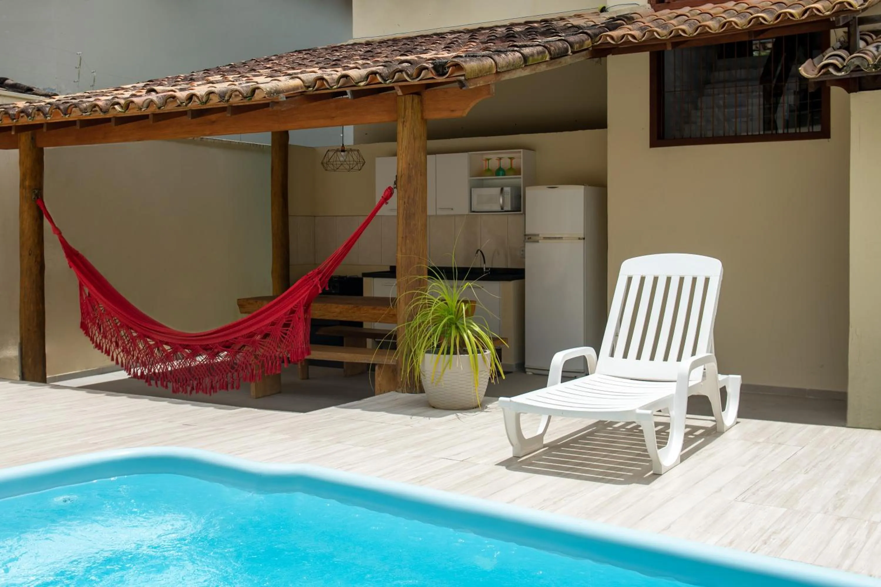 Swimming pool in Quintal da Arte Suites