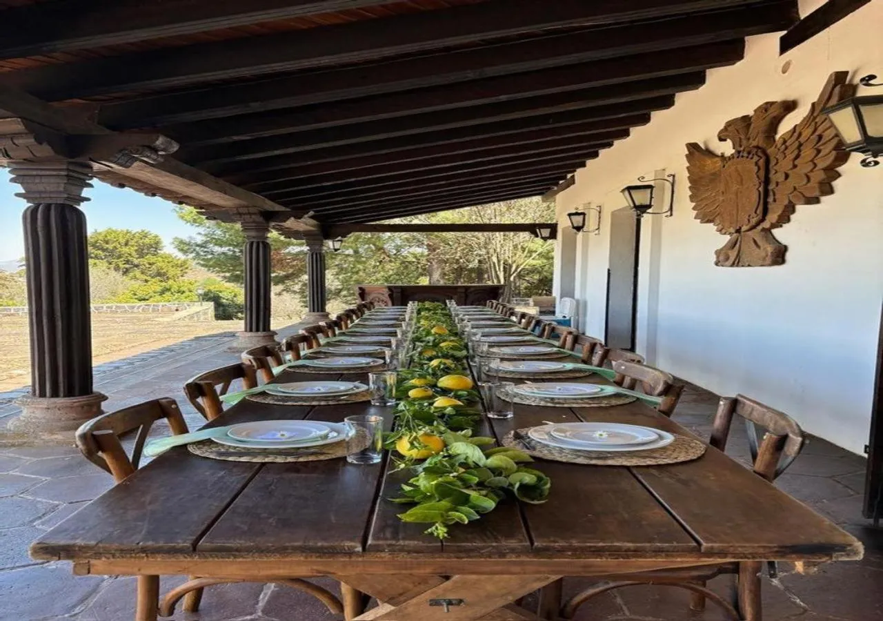 Dining area in Villa del Lago