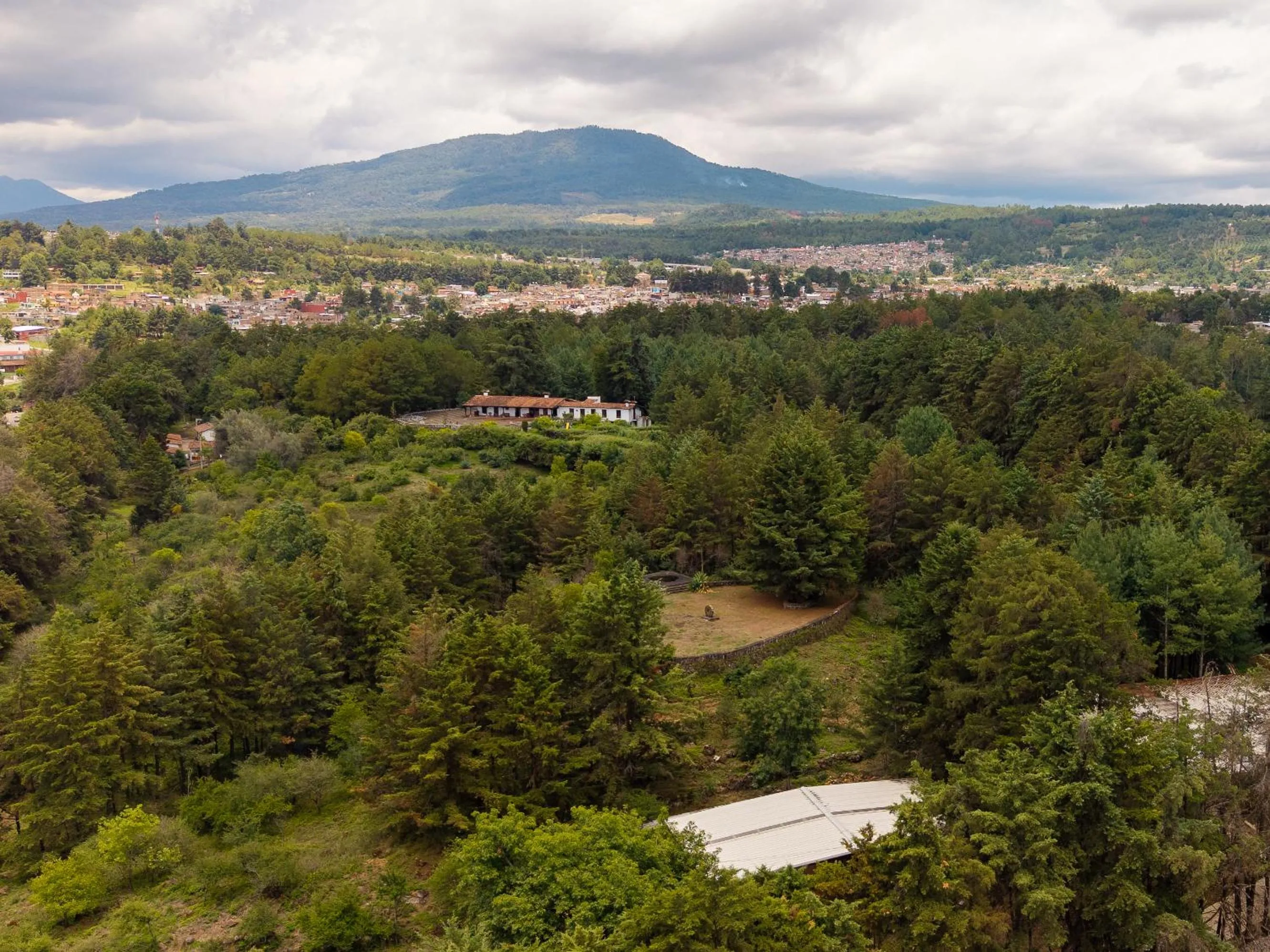 Bird's eye view in Villa del Lago