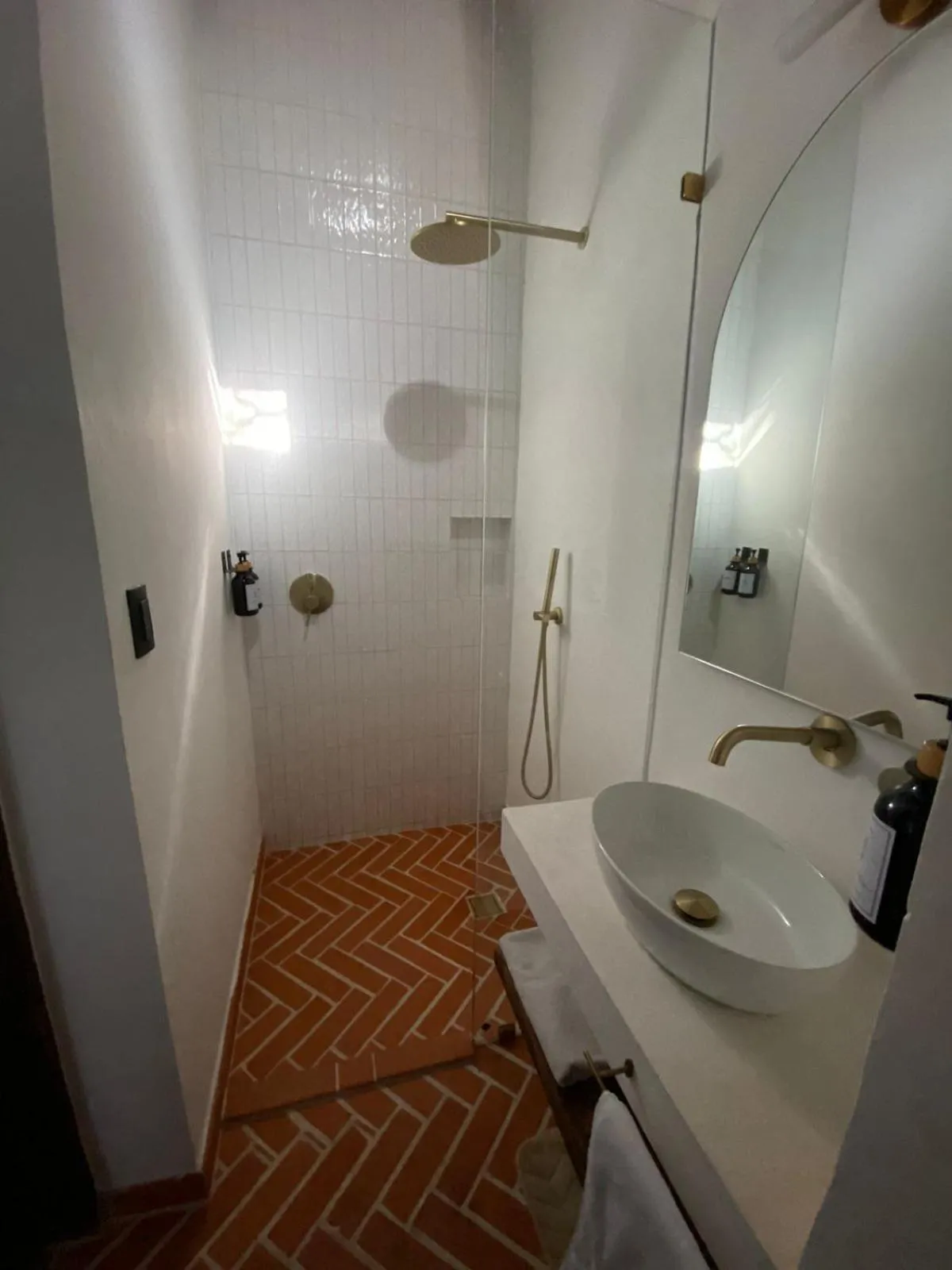 Shower in Villa del Lago