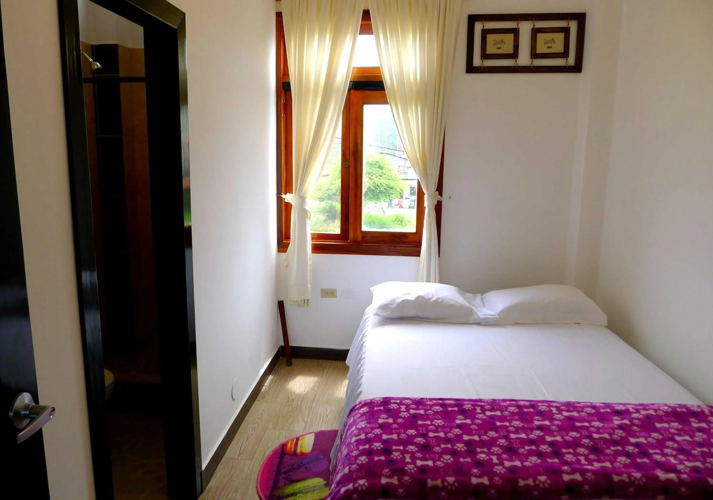 Decorative detail, Bed in Hotel Sotavento