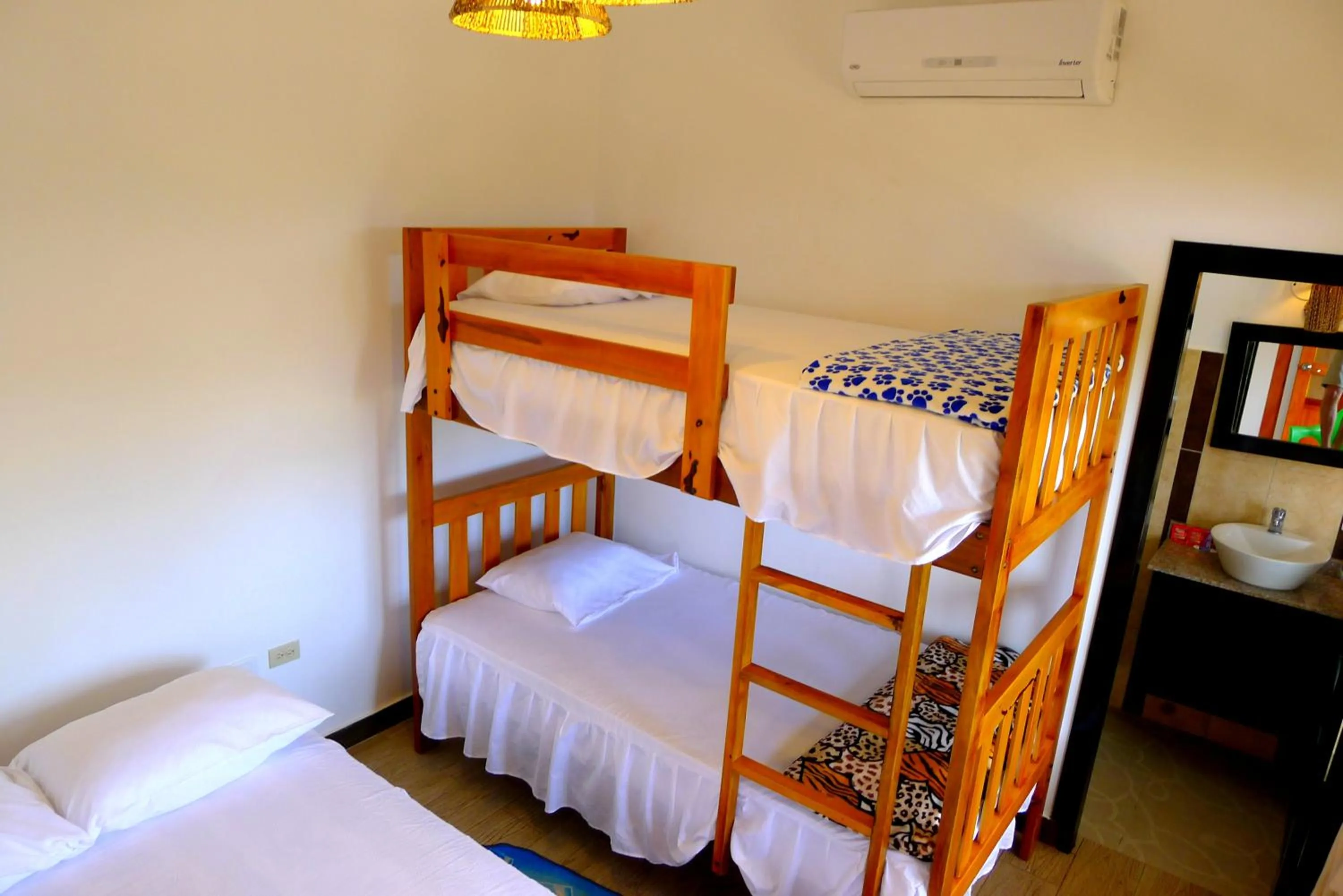 Decorative detail, Bed in Hotel Sotavento