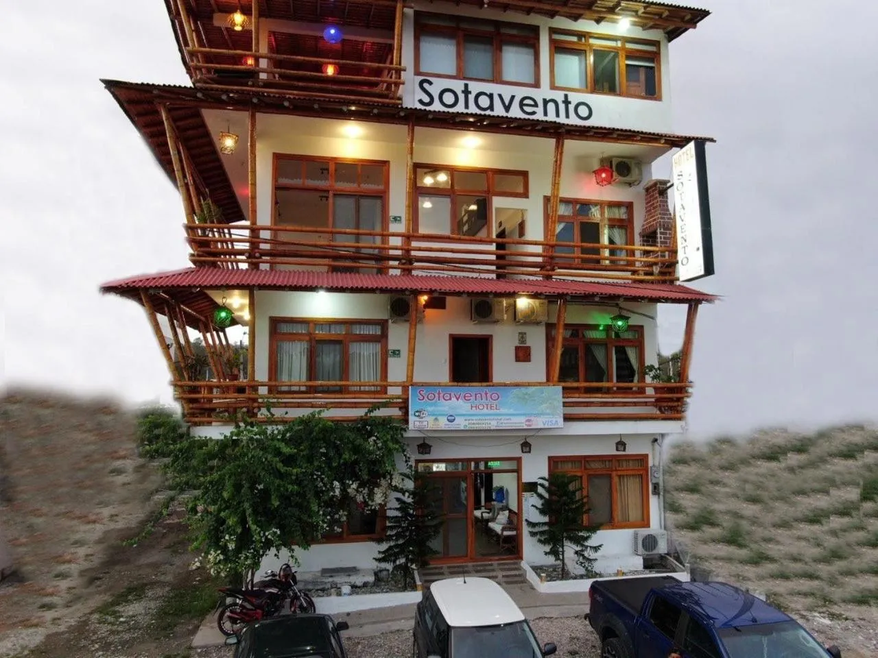 Property building in Hotel Sotavento