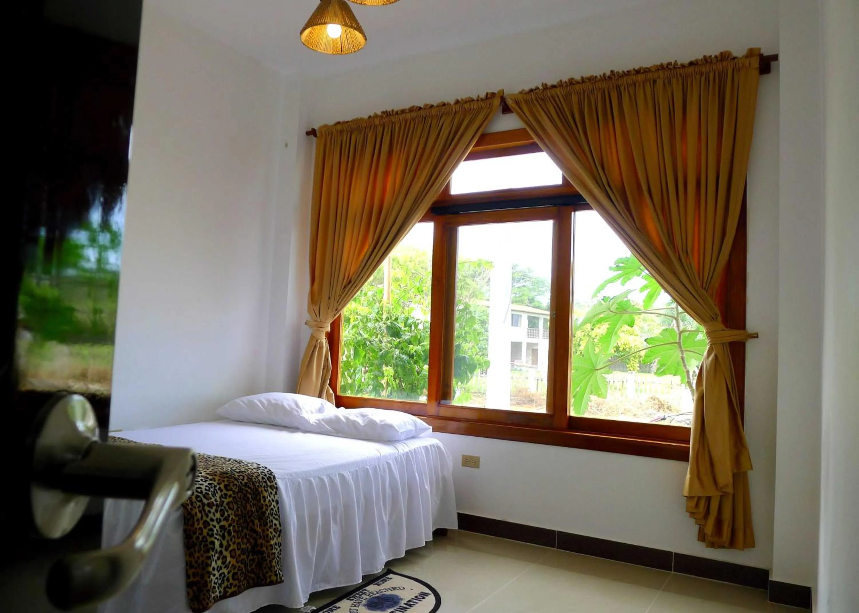 Decorative detail, Bed in Hotel Sotavento