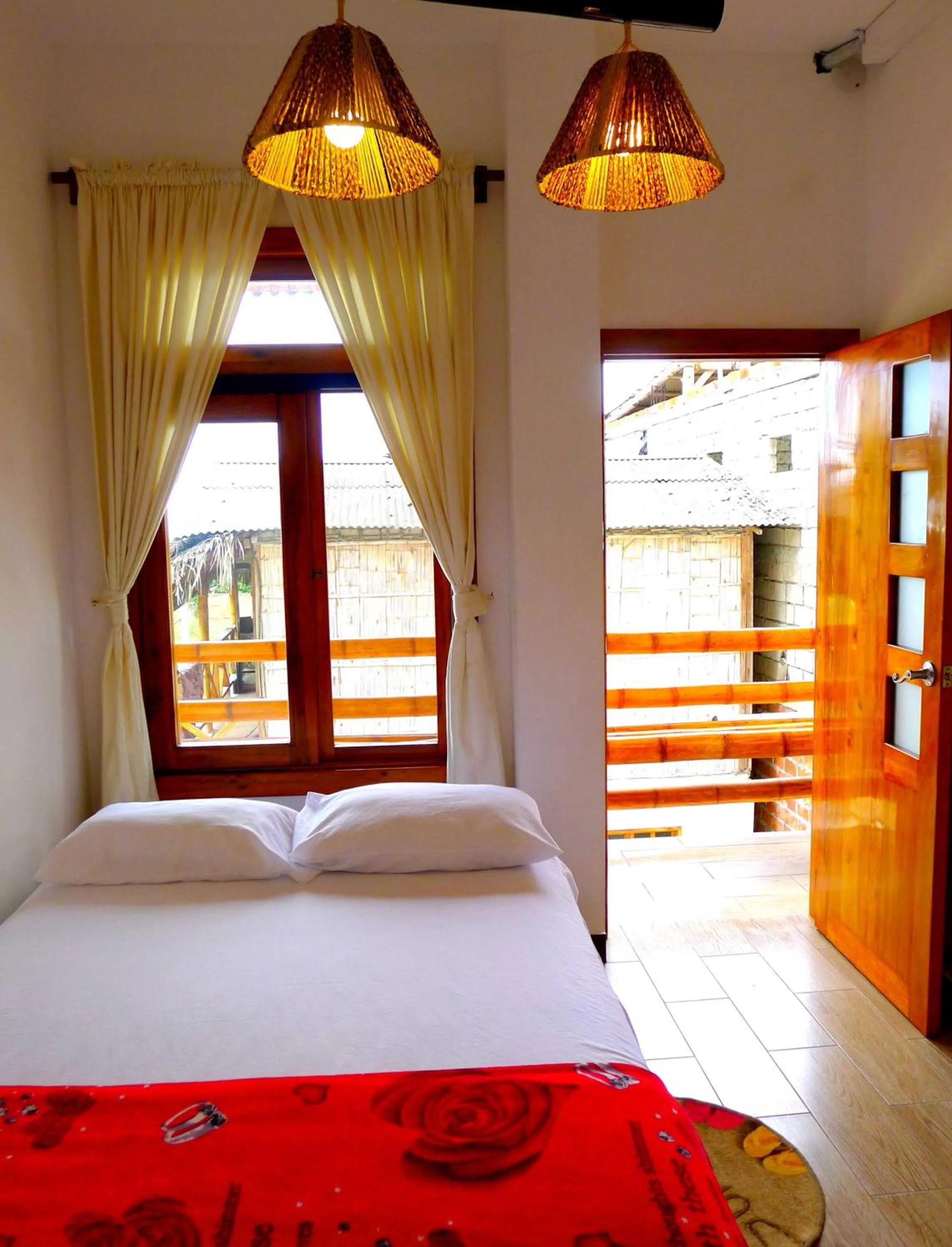 Decorative detail, Bed in Hotel Sotavento