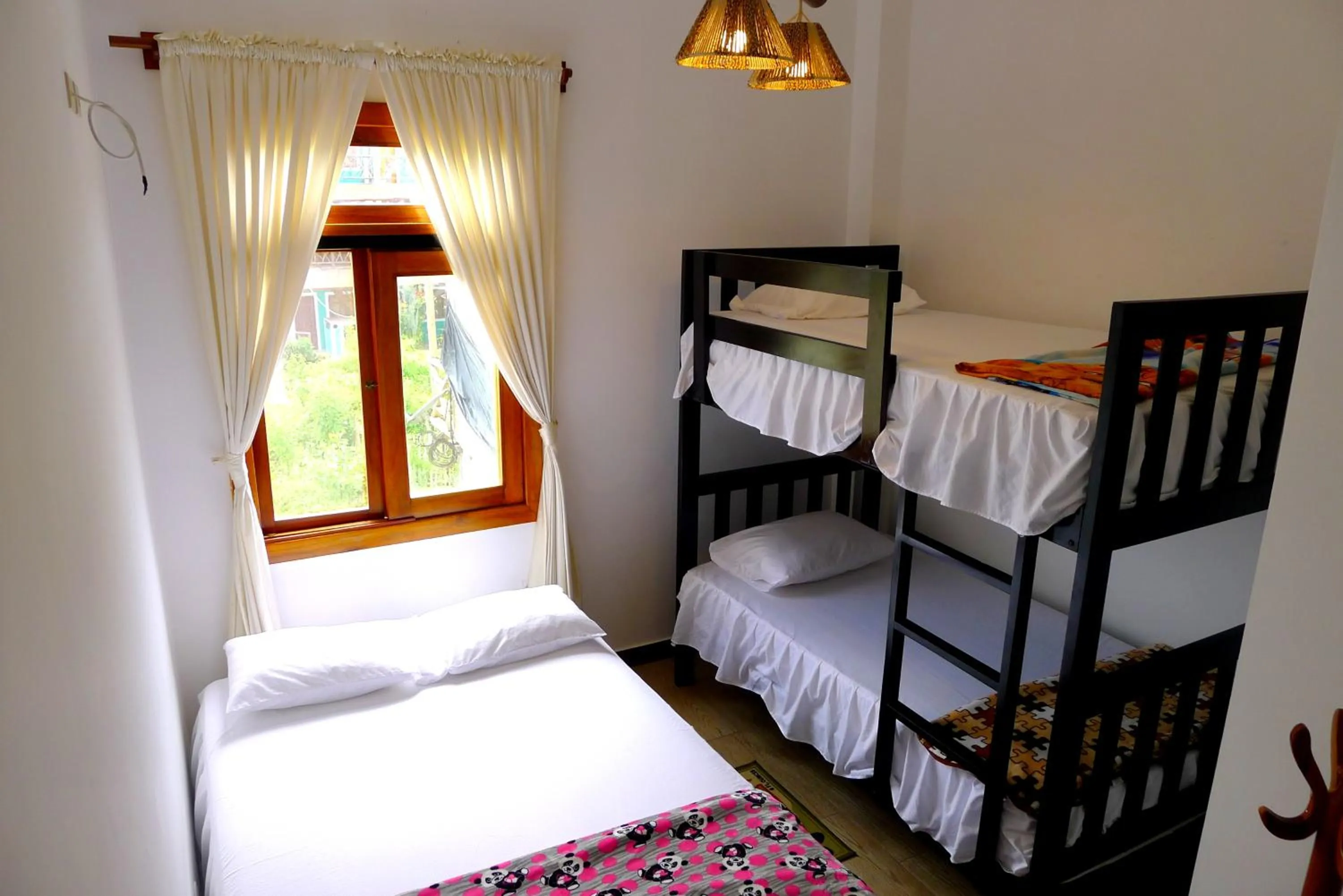 Decorative detail, Bed in Hotel Sotavento