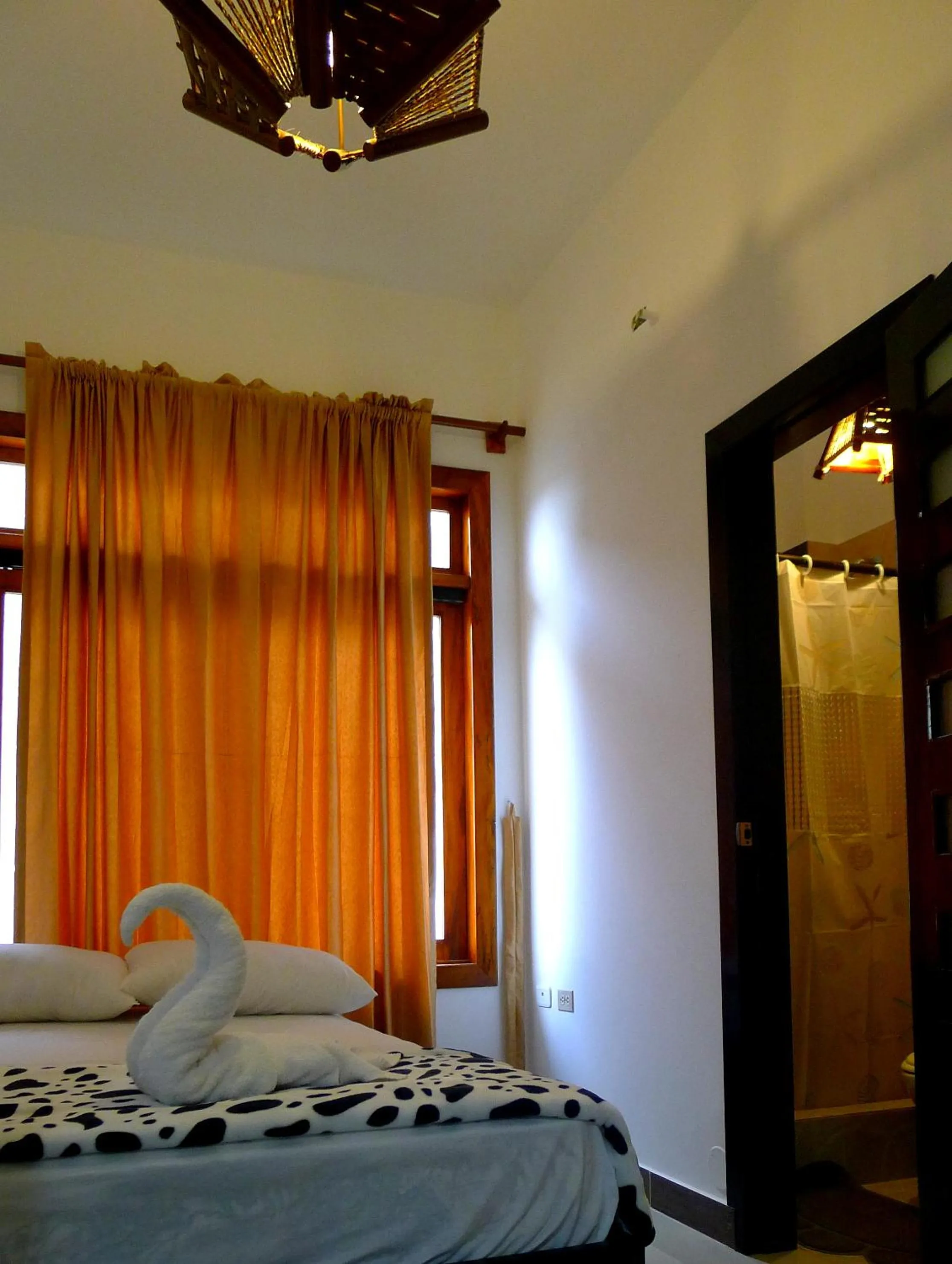 Bed in Hotel Sotavento