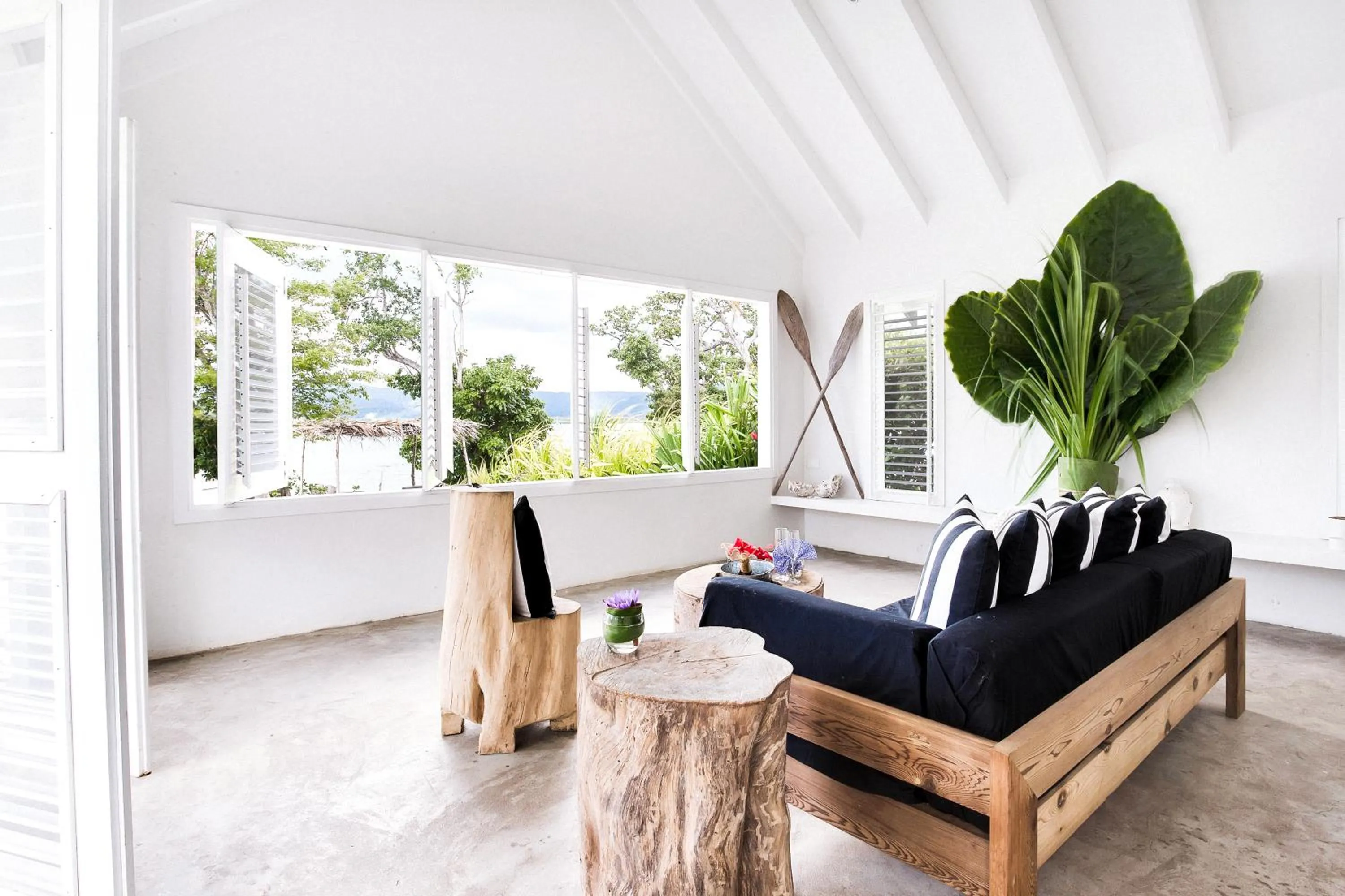 Living room in The Moso