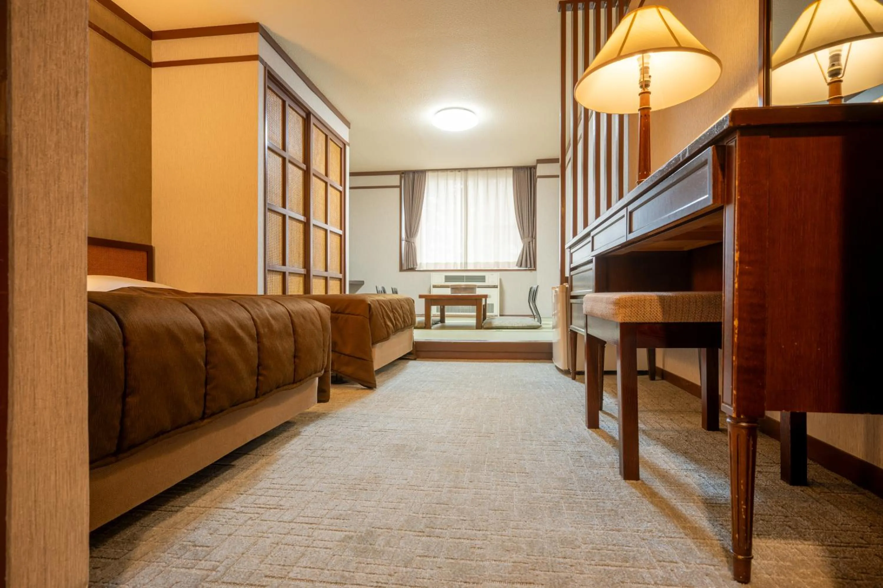 Photo of the whole room, Bed in Hachimantai Mountain Hotel & Spa