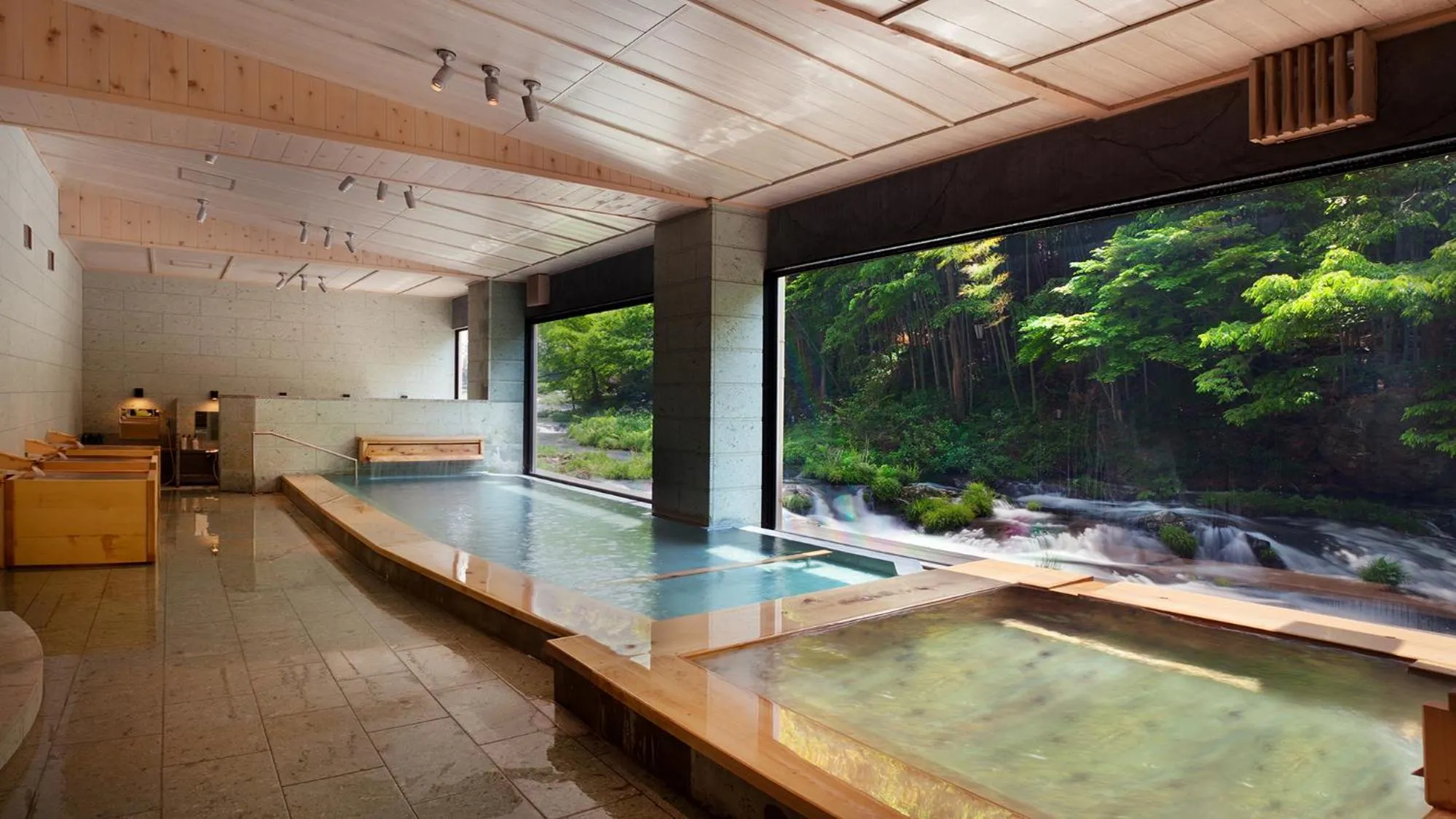 Hot Spring Bath in Premium Suites Matsushimakaku Produced by Shousuke no Yado Takinoyu