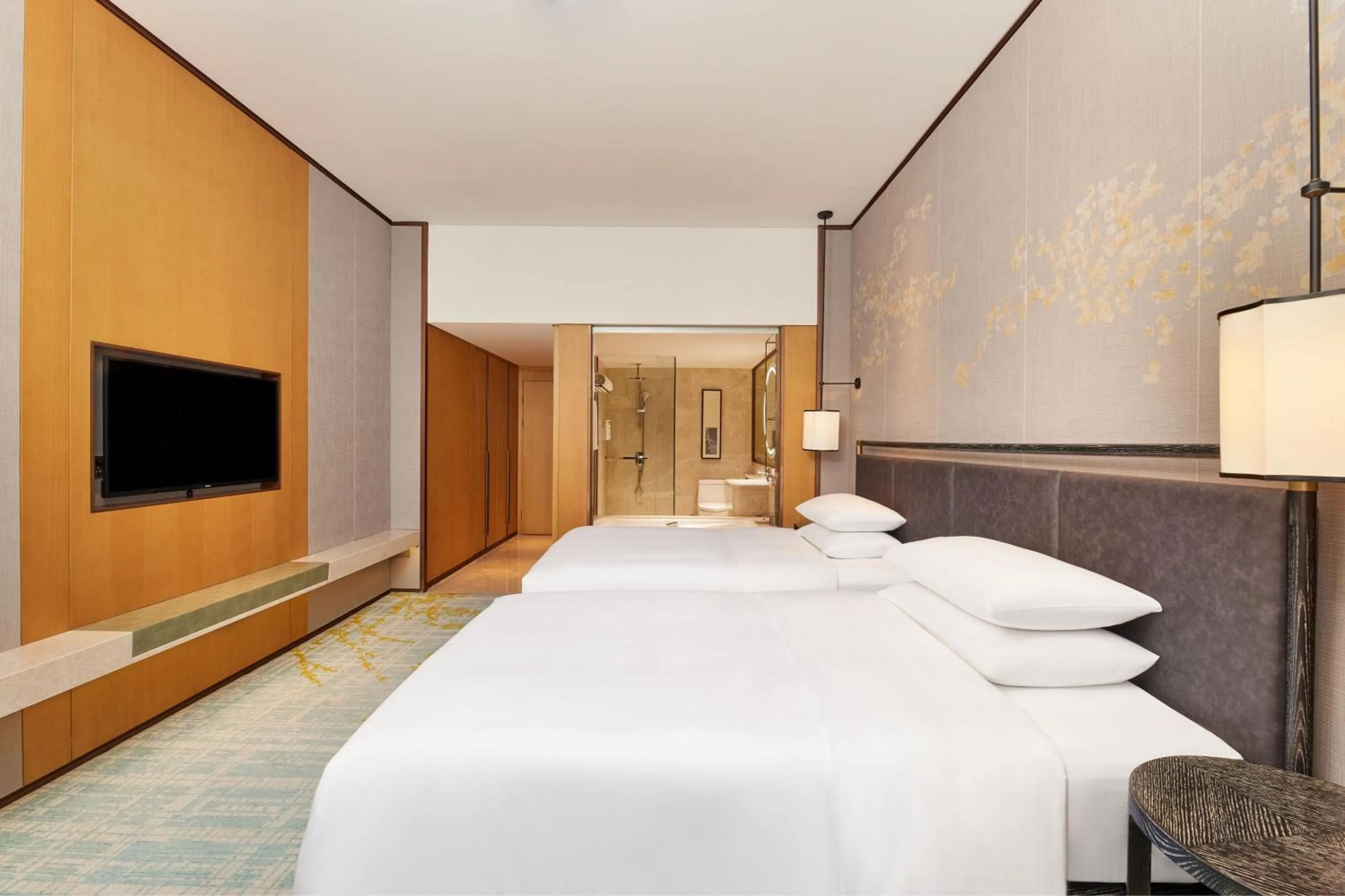 Photo of the whole room, Bed in Courtyard by Marriott Yangzhou