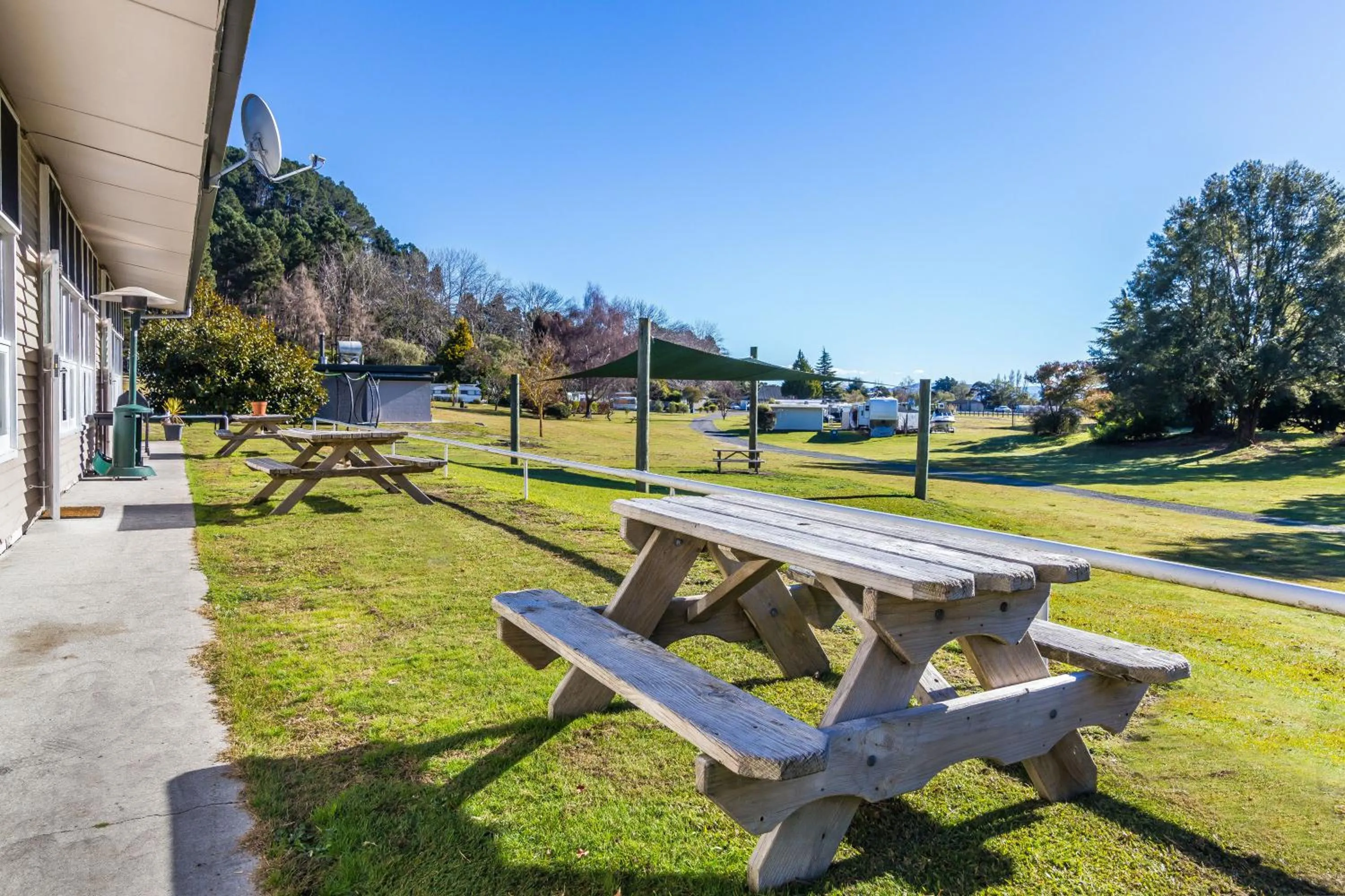 Balcony/Terrace in Motutere Bay TOP 10 Holiday Park