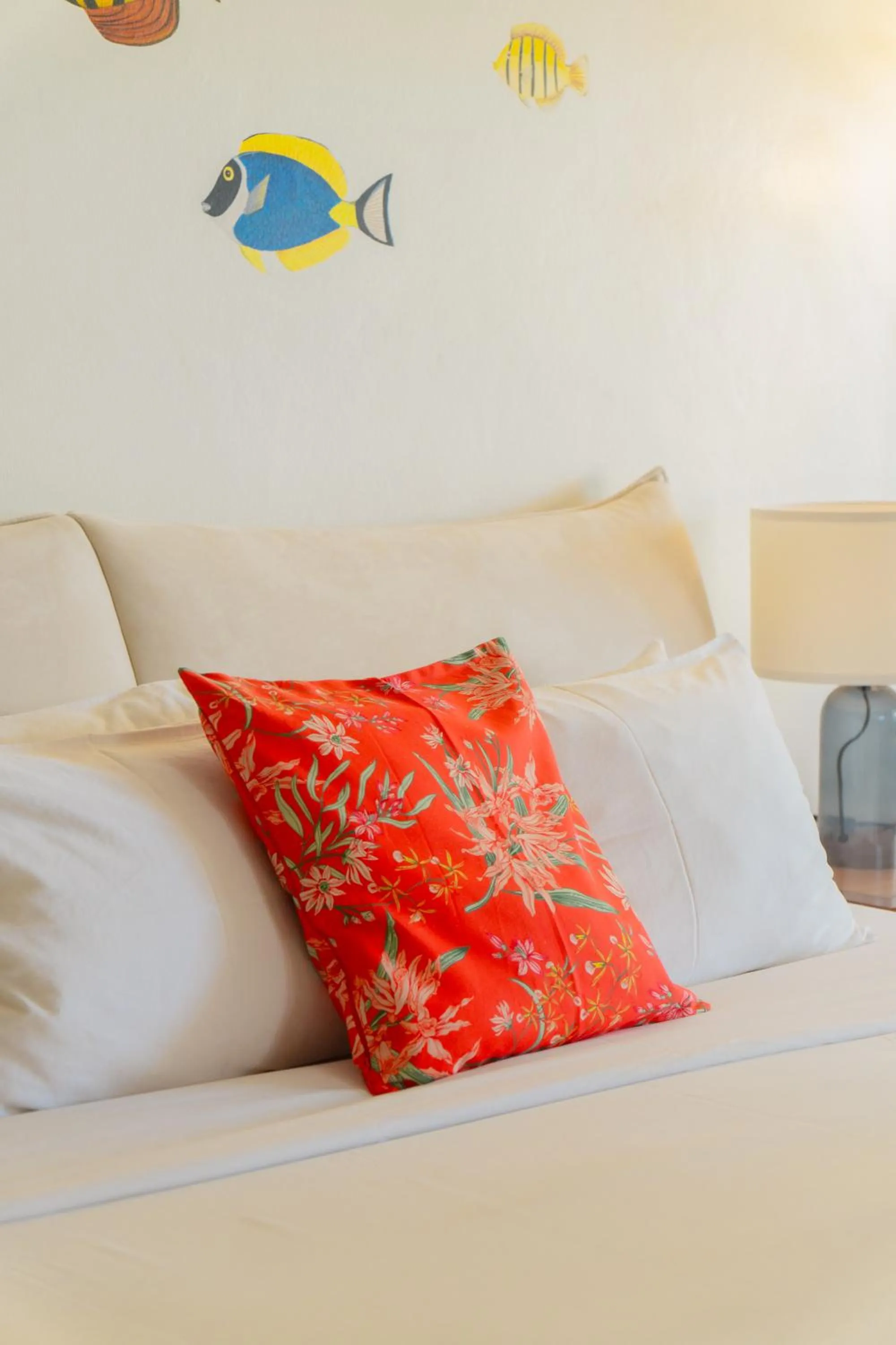 Bed in Birds and Bees Resort