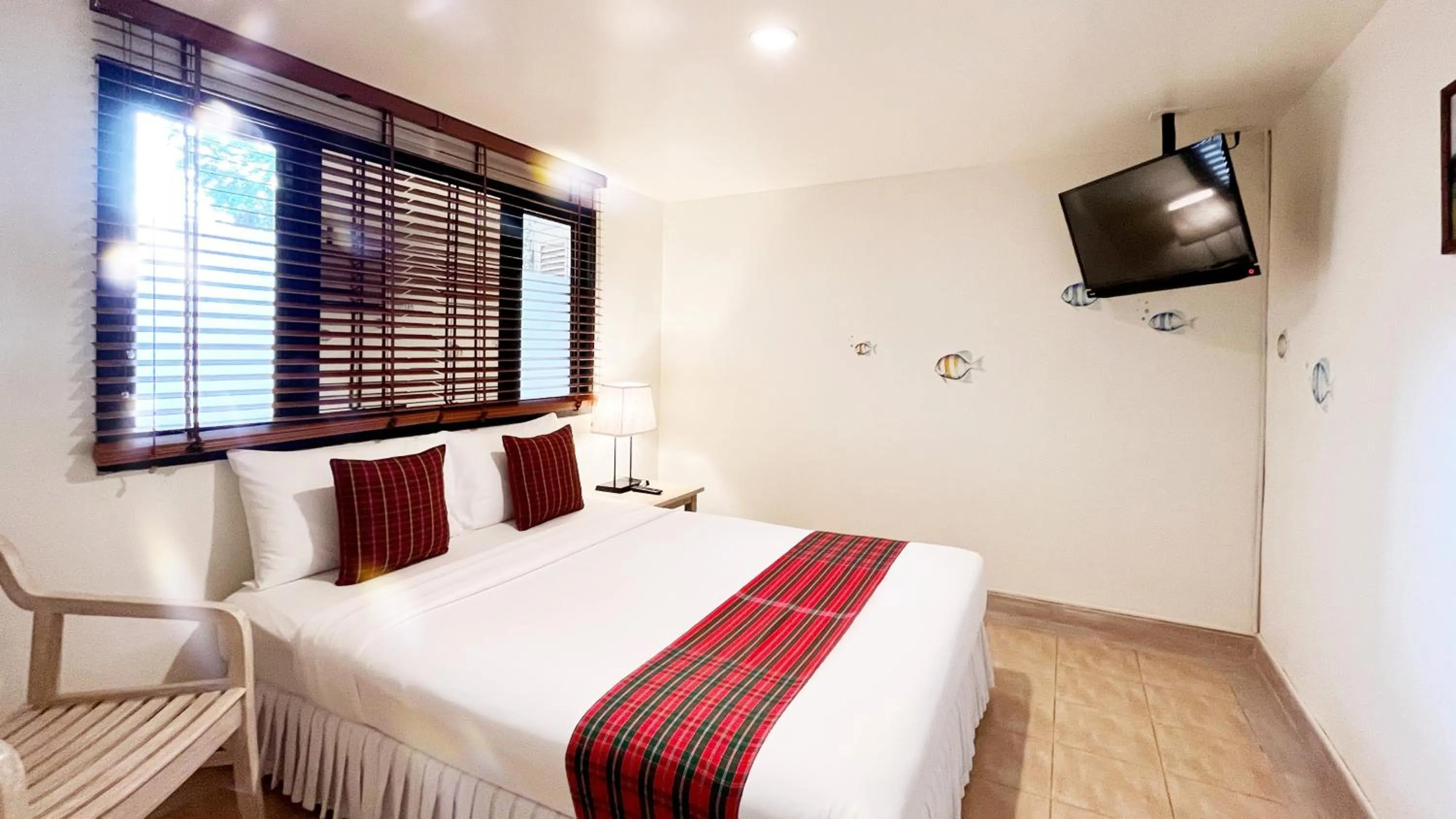 Bed in Birds and Bees Resort