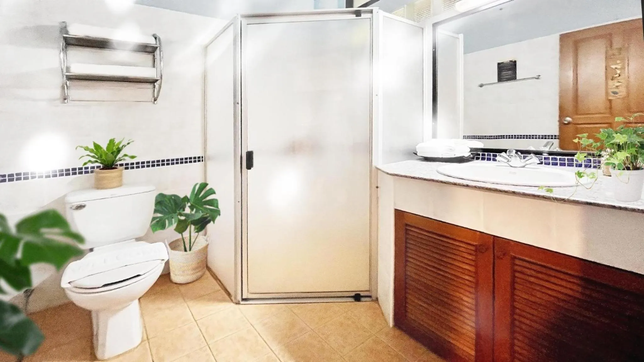 Bathroom in Birds and Bees Resort