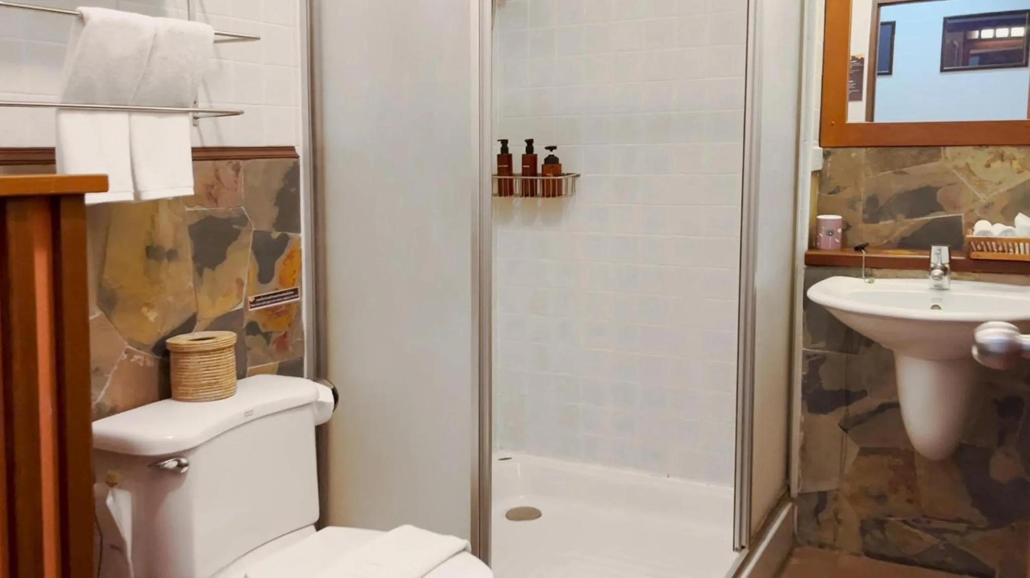 Bathroom in Birds and Bees Resort