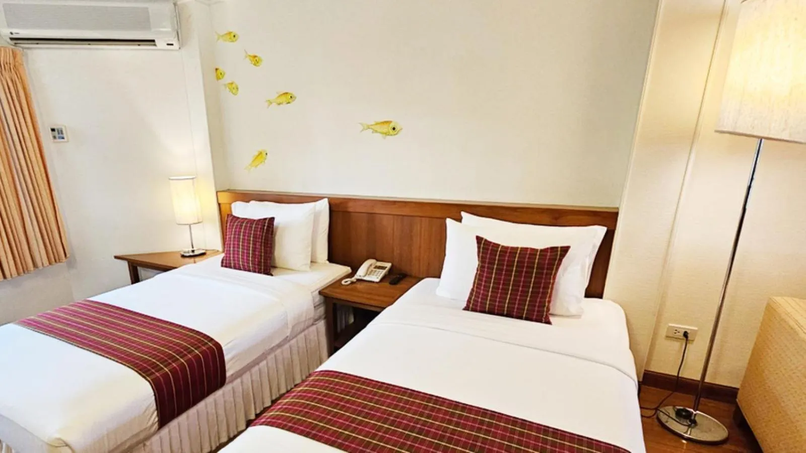 Bed in Birds and Bees Resort