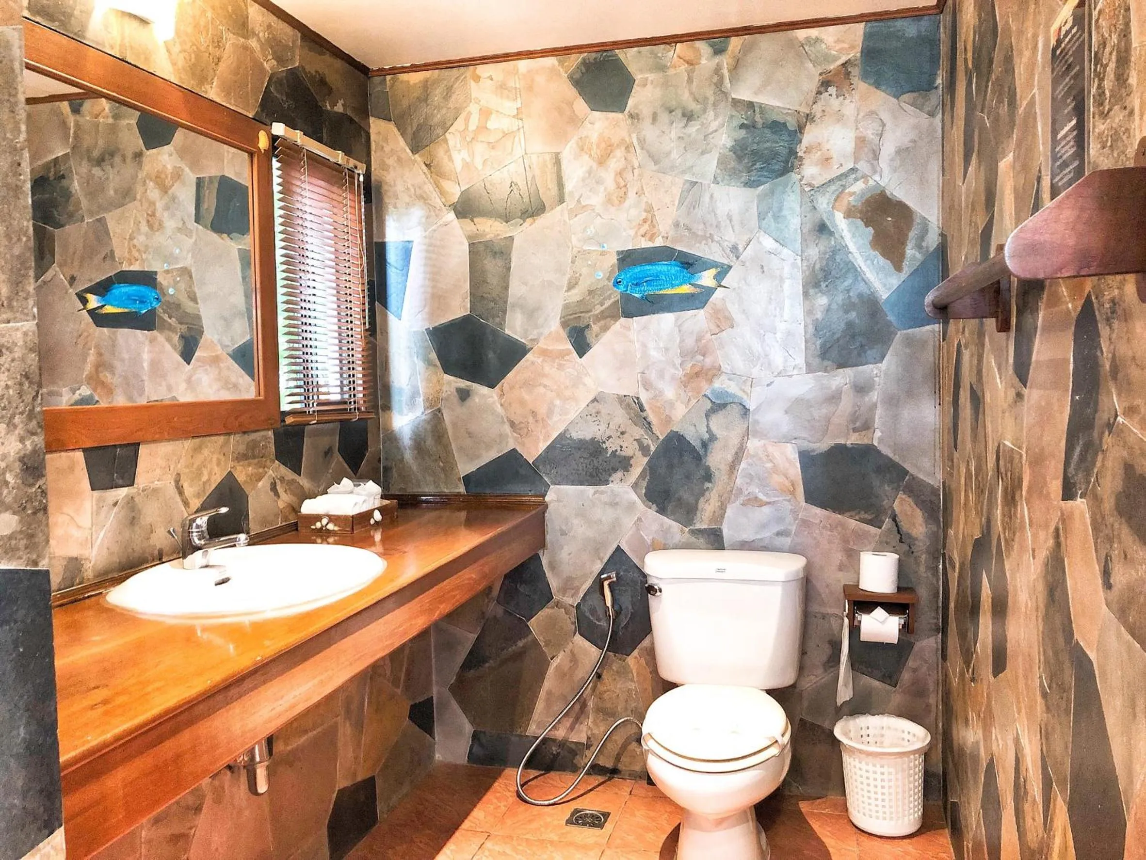 Bathroom in Birds and Bees Resort