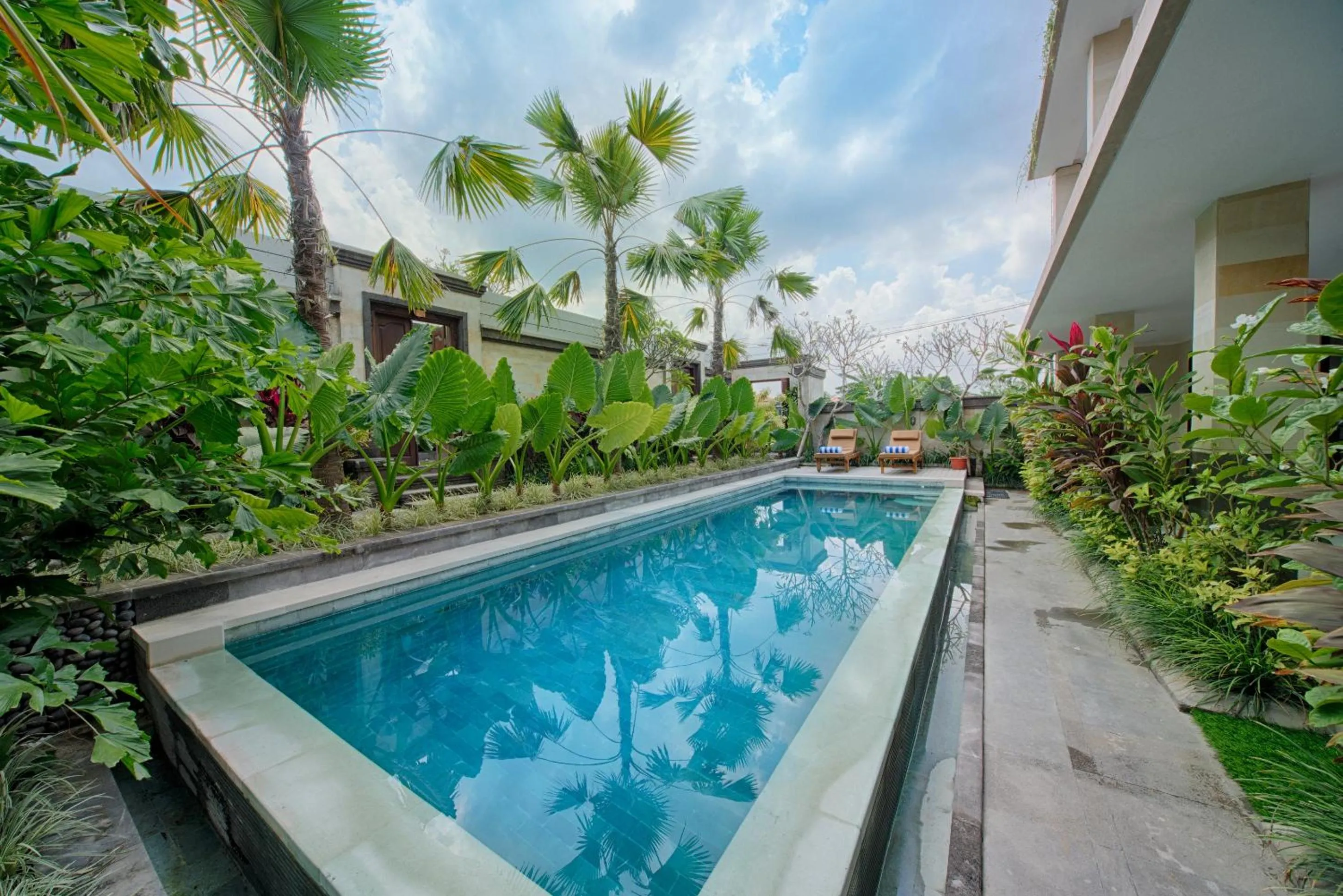 Garden in Puri Canggu Villas & Rooms