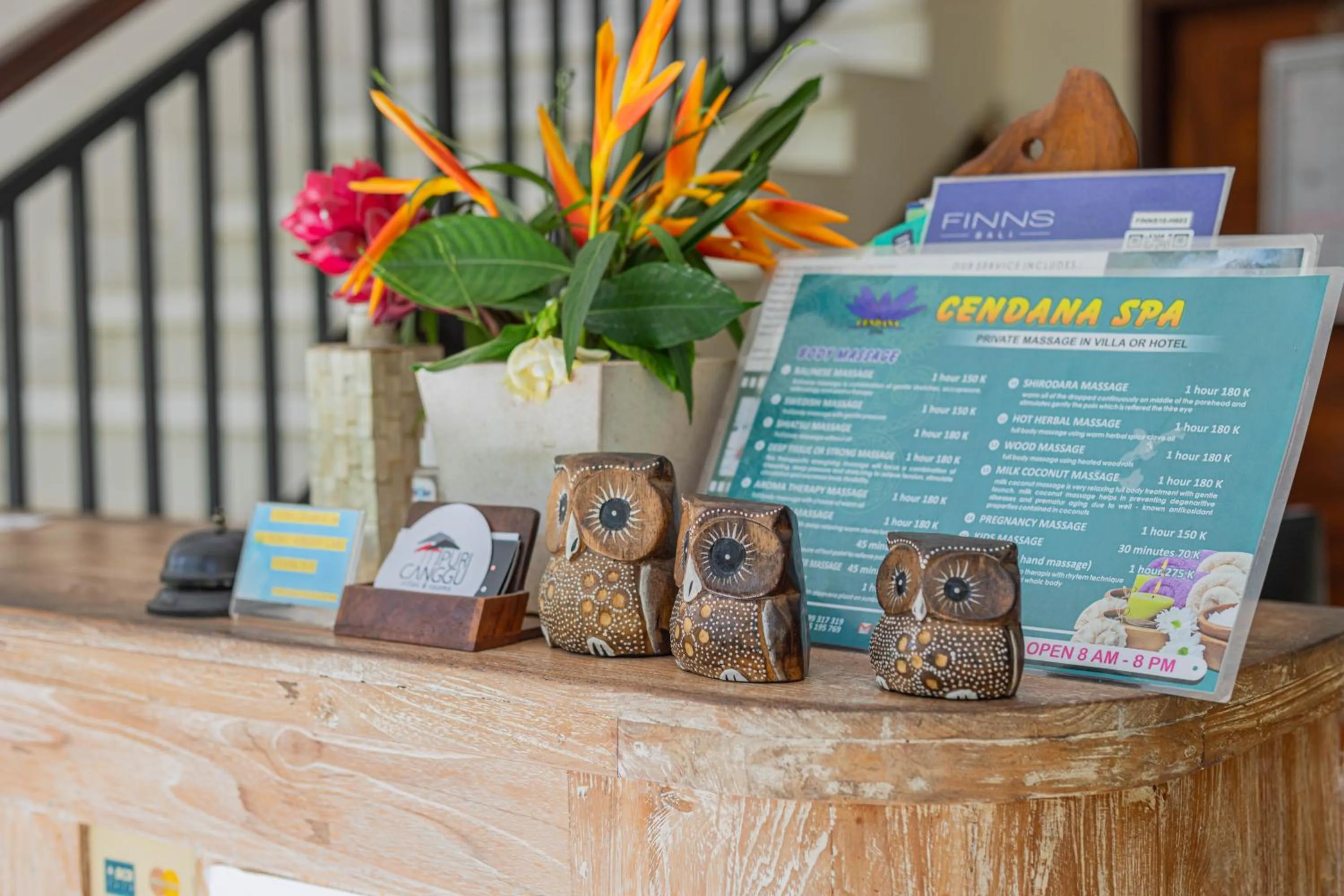 Lobby or reception in Puri Canggu Villas & Rooms