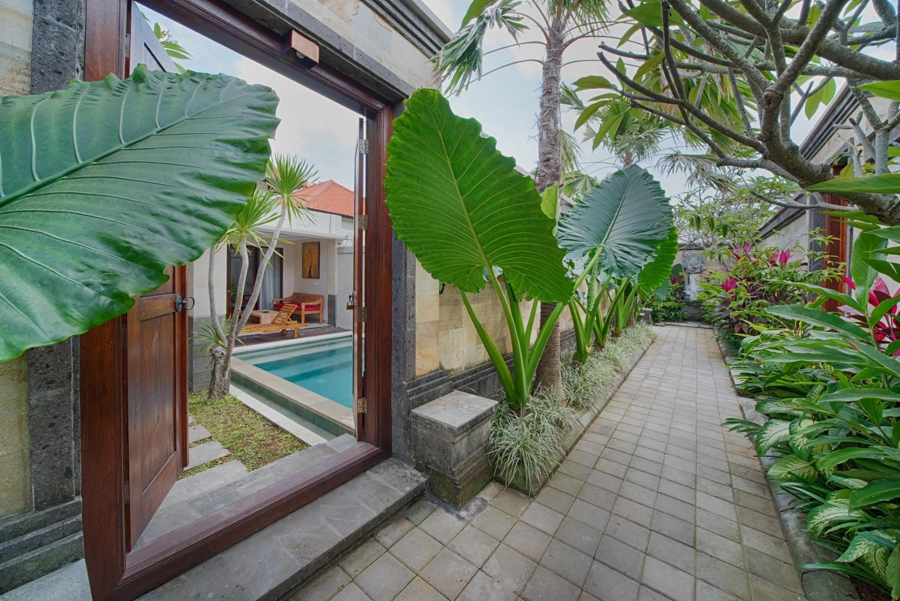 Garden in Puri Canggu Villas & Rooms