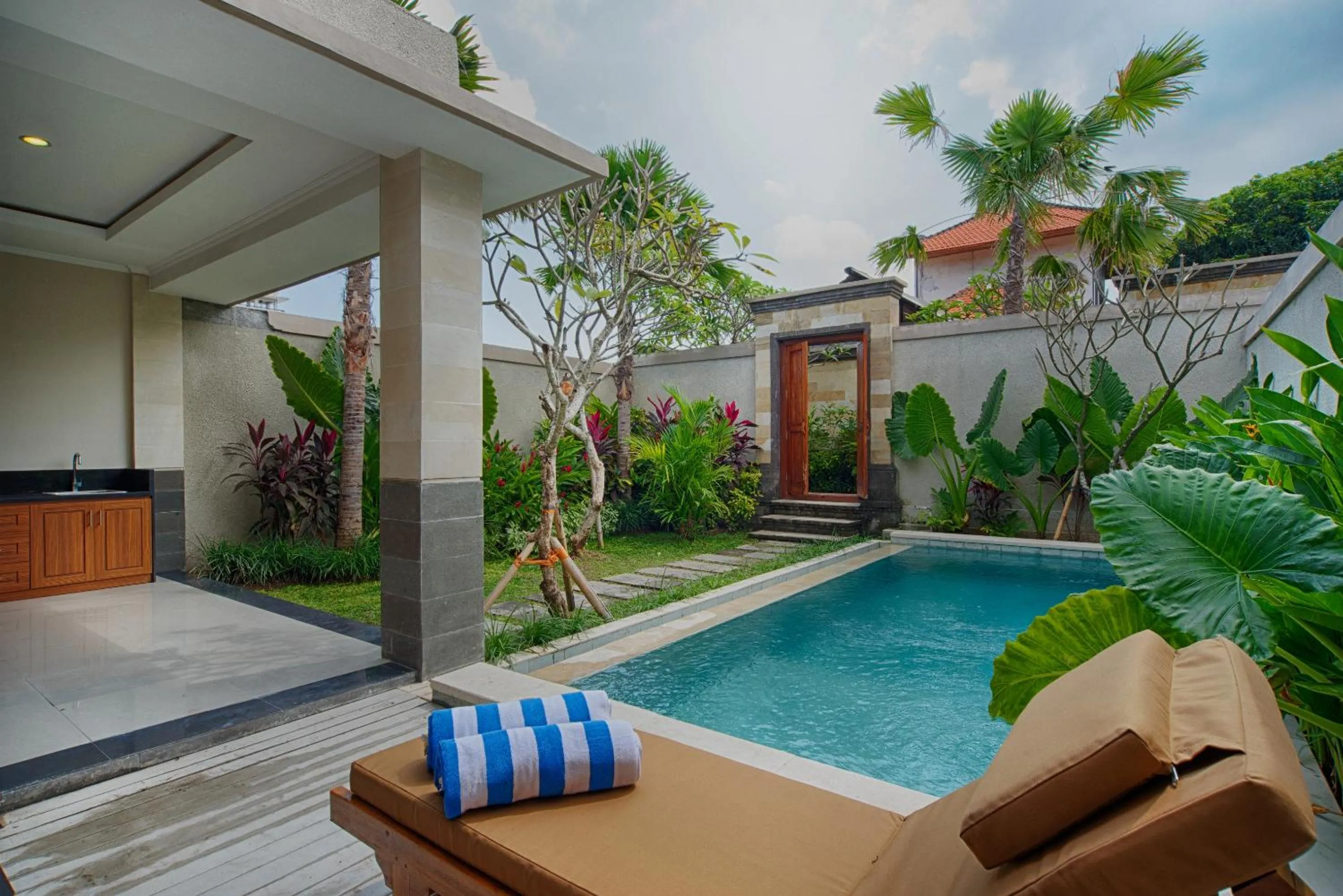 Garden in Puri Canggu Villas & Rooms