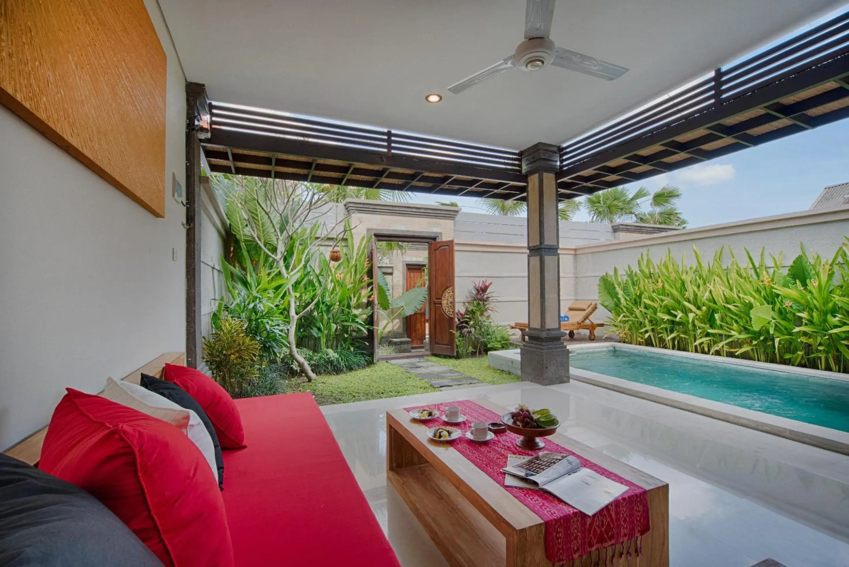 Living room in Puri Canggu Villas & Rooms Living room in Puri Canggu Villas & Rooms