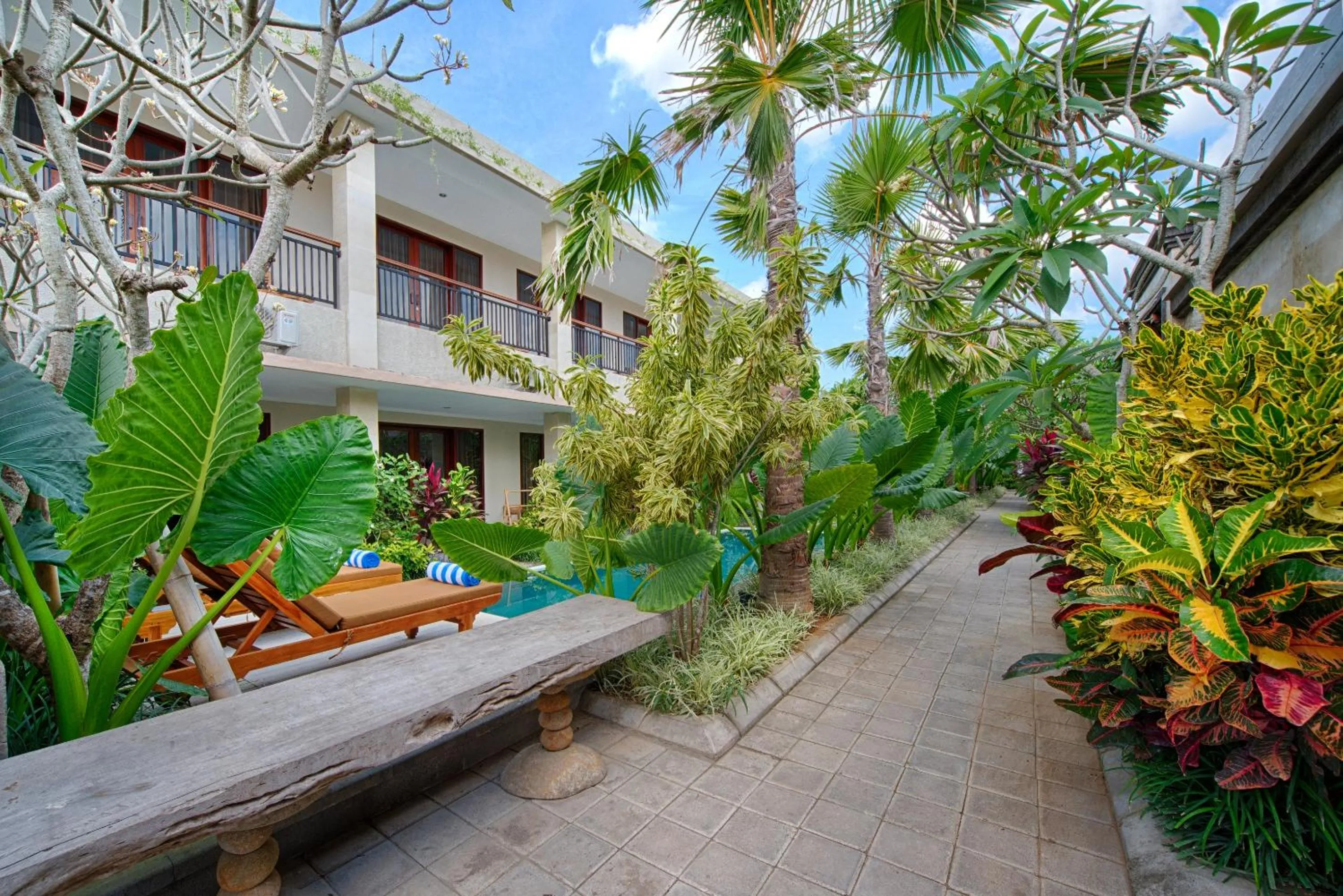 Garden in Puri Canggu Villas & Rooms