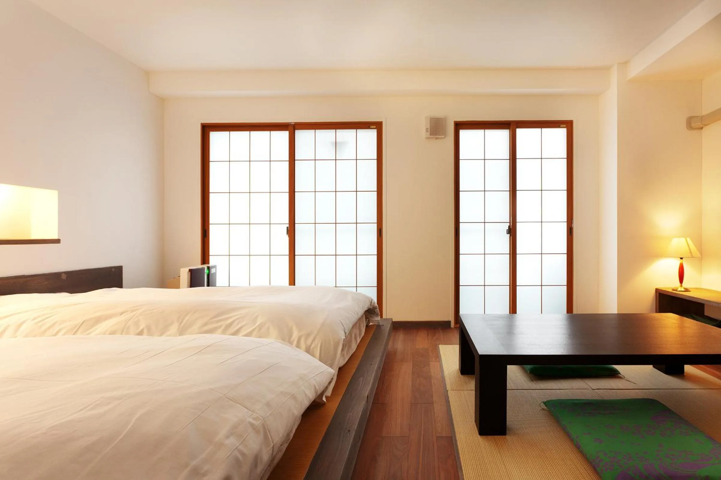 Bed in Yukkura Inn