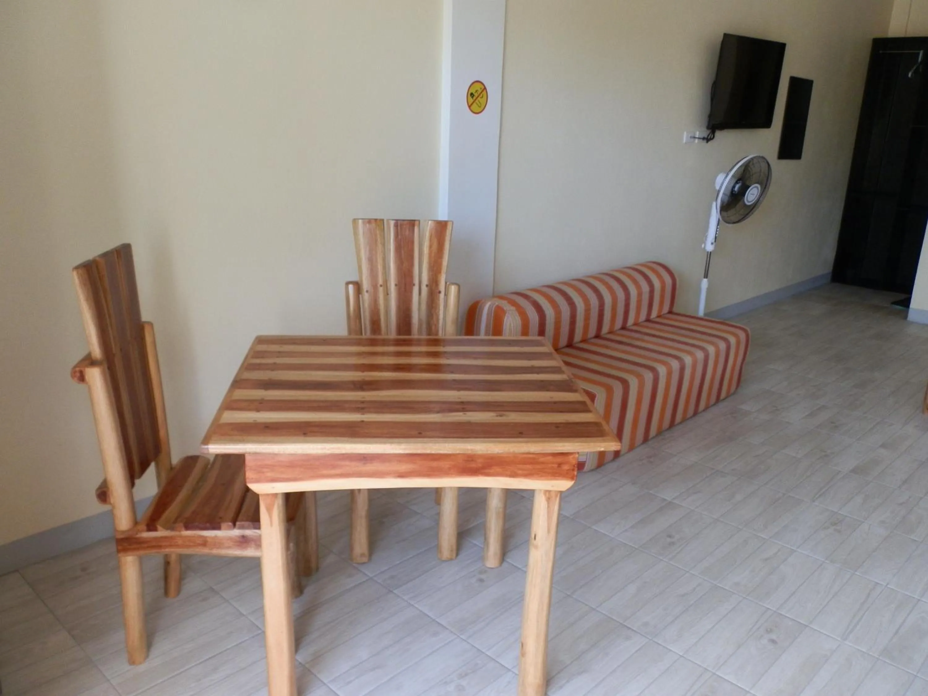 Dining area in The Blue Pagong