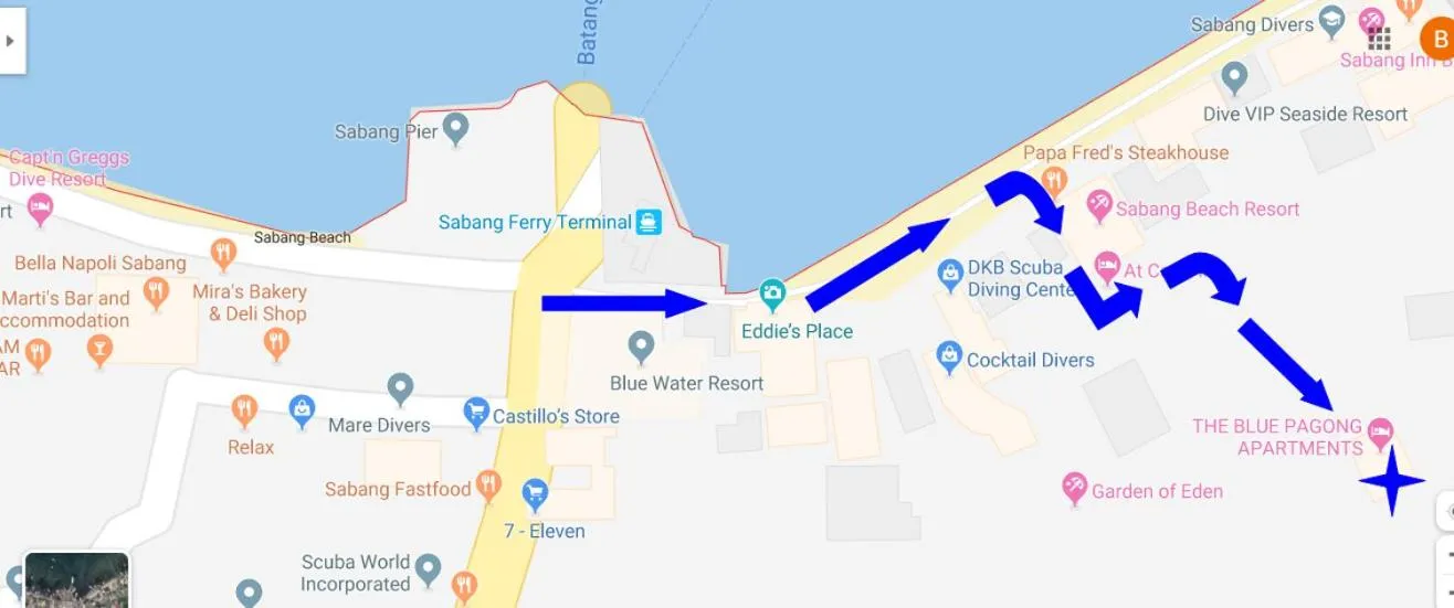 Neighbourhood in The Blue Pagong