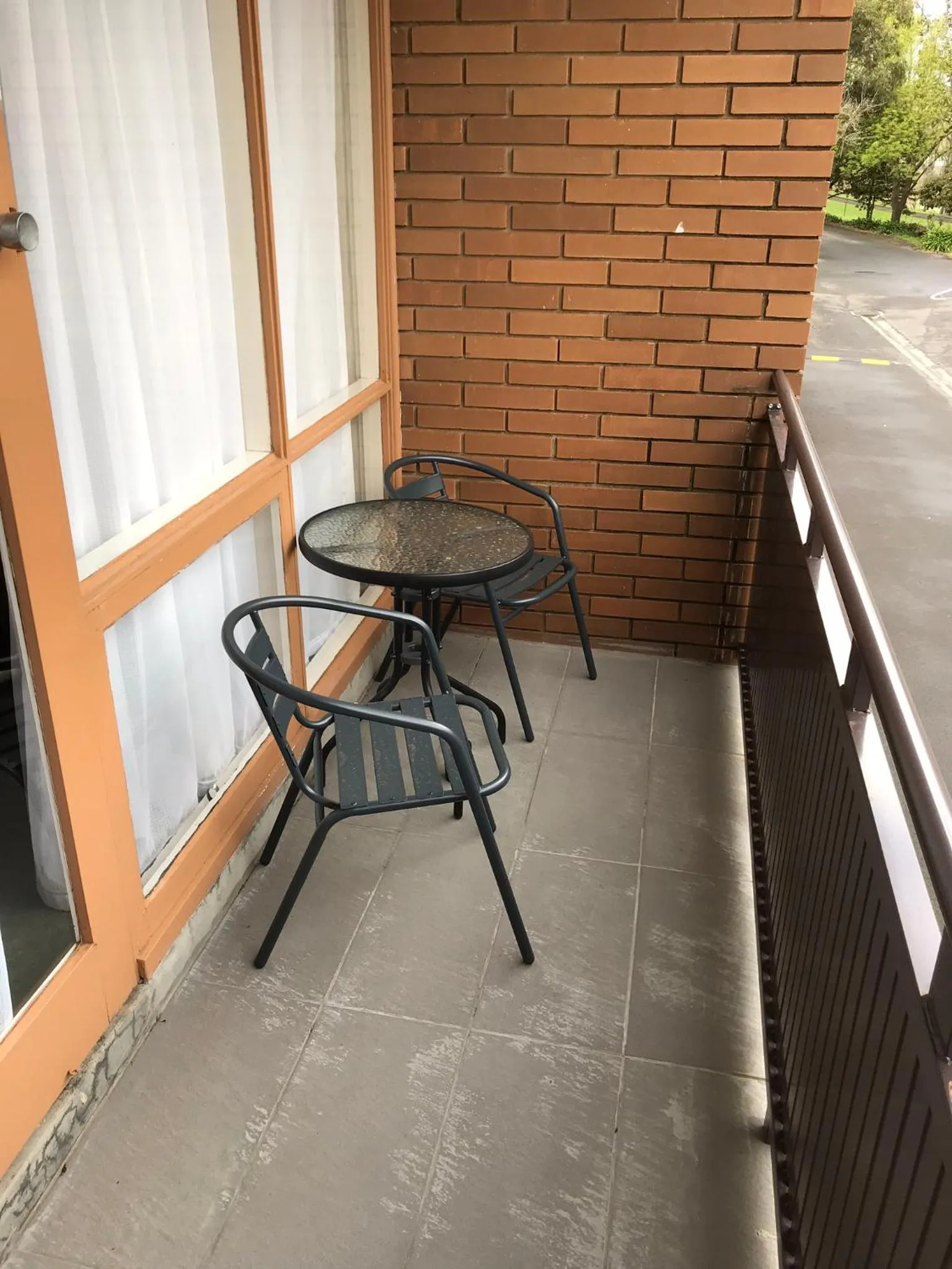 Balcony/Terrace in Moe Parklands Motel