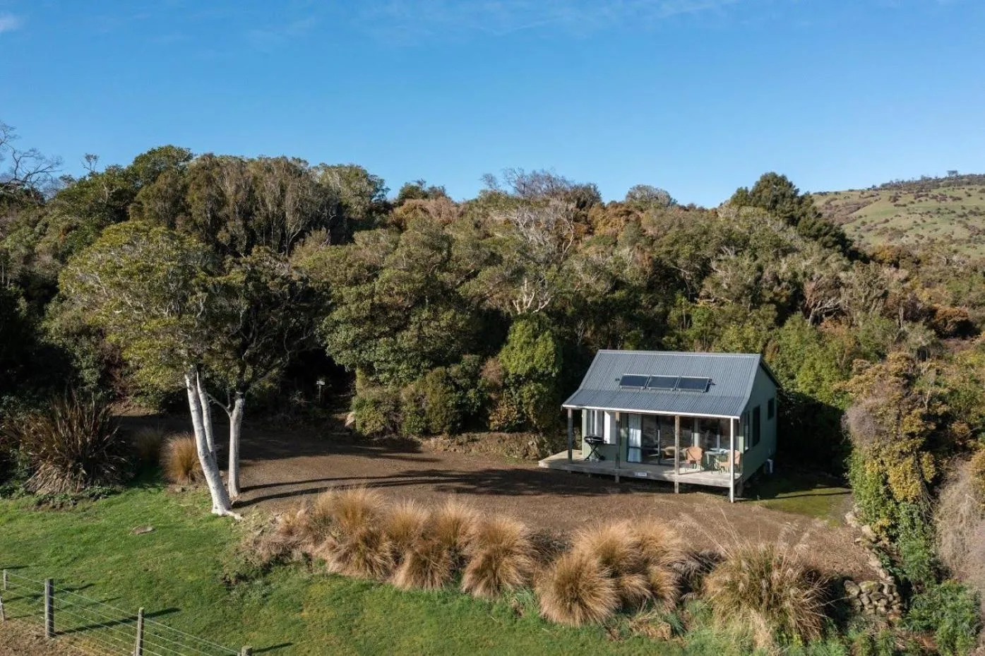 Property building in Mohua Park - Catlins Eco Accommodation
