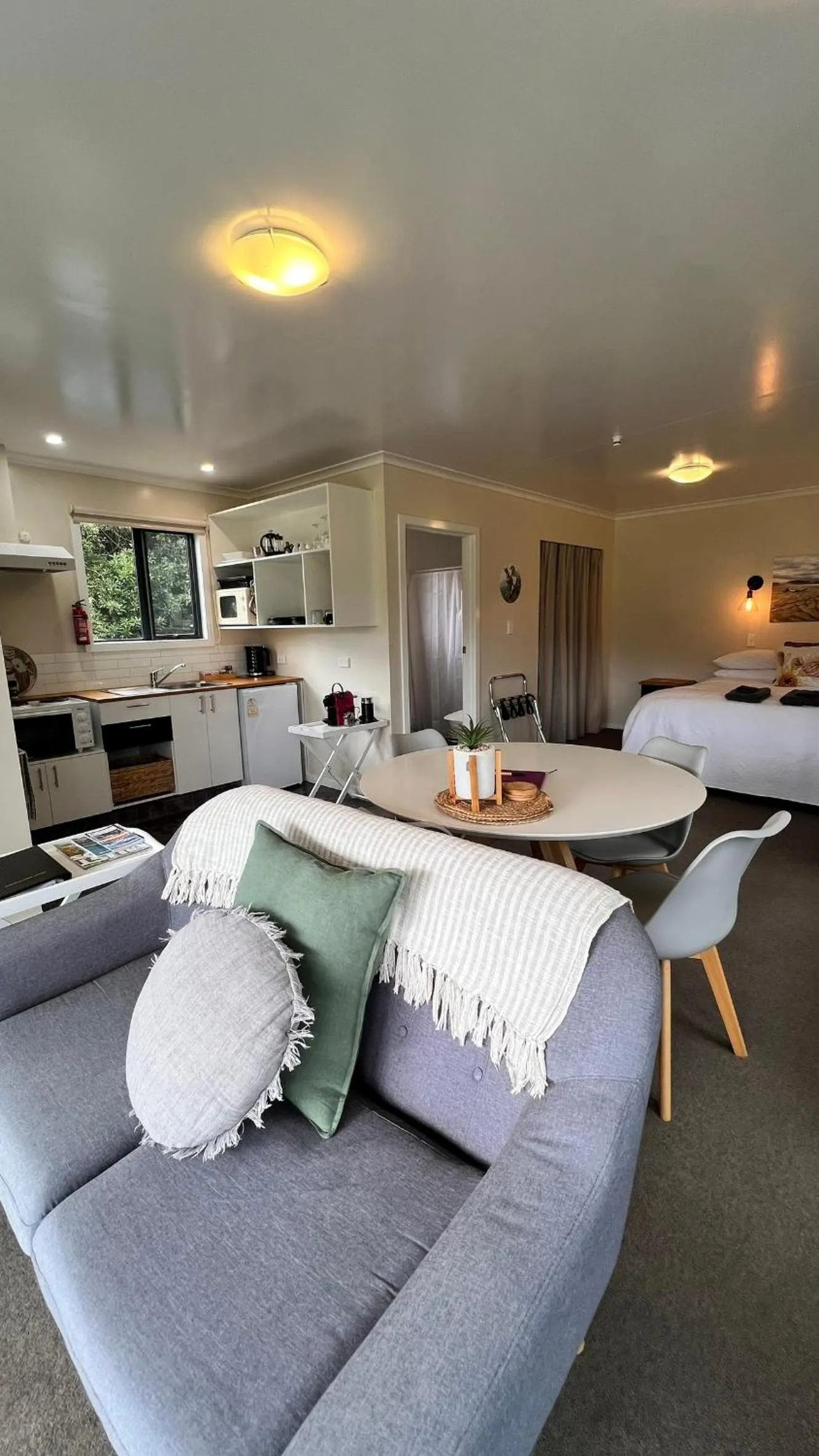 Bed in Mohua Park - Catlins Eco Accommodation
