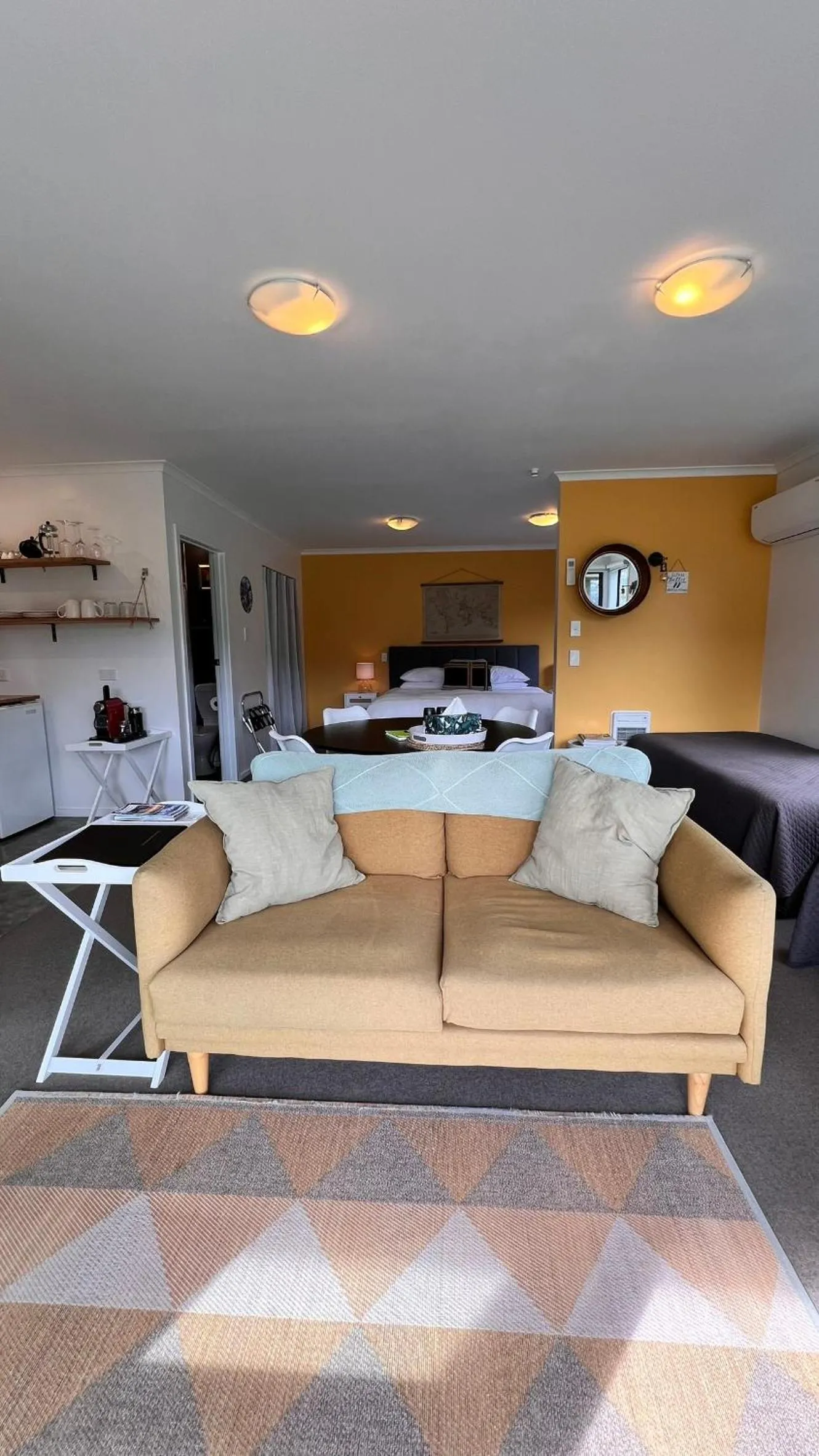 Bed in Mohua Park - Catlins Eco Accommodation