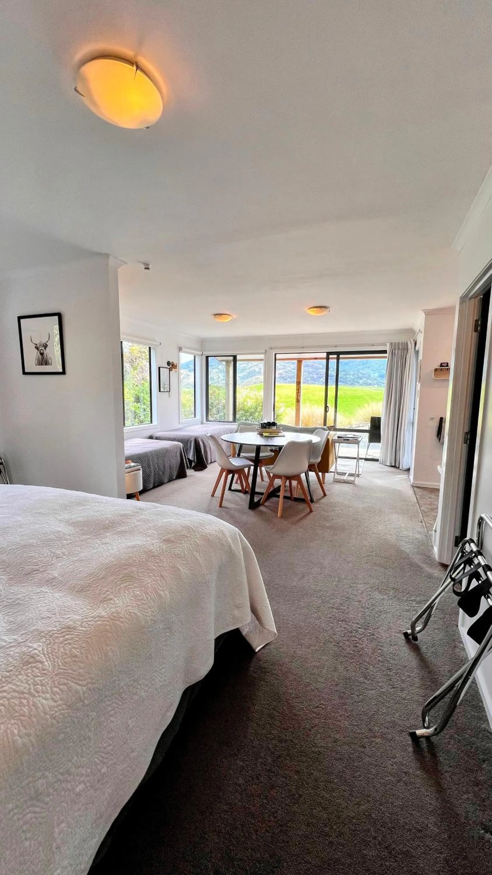 Bed in Mohua Park - Catlins Eco Accommodation
