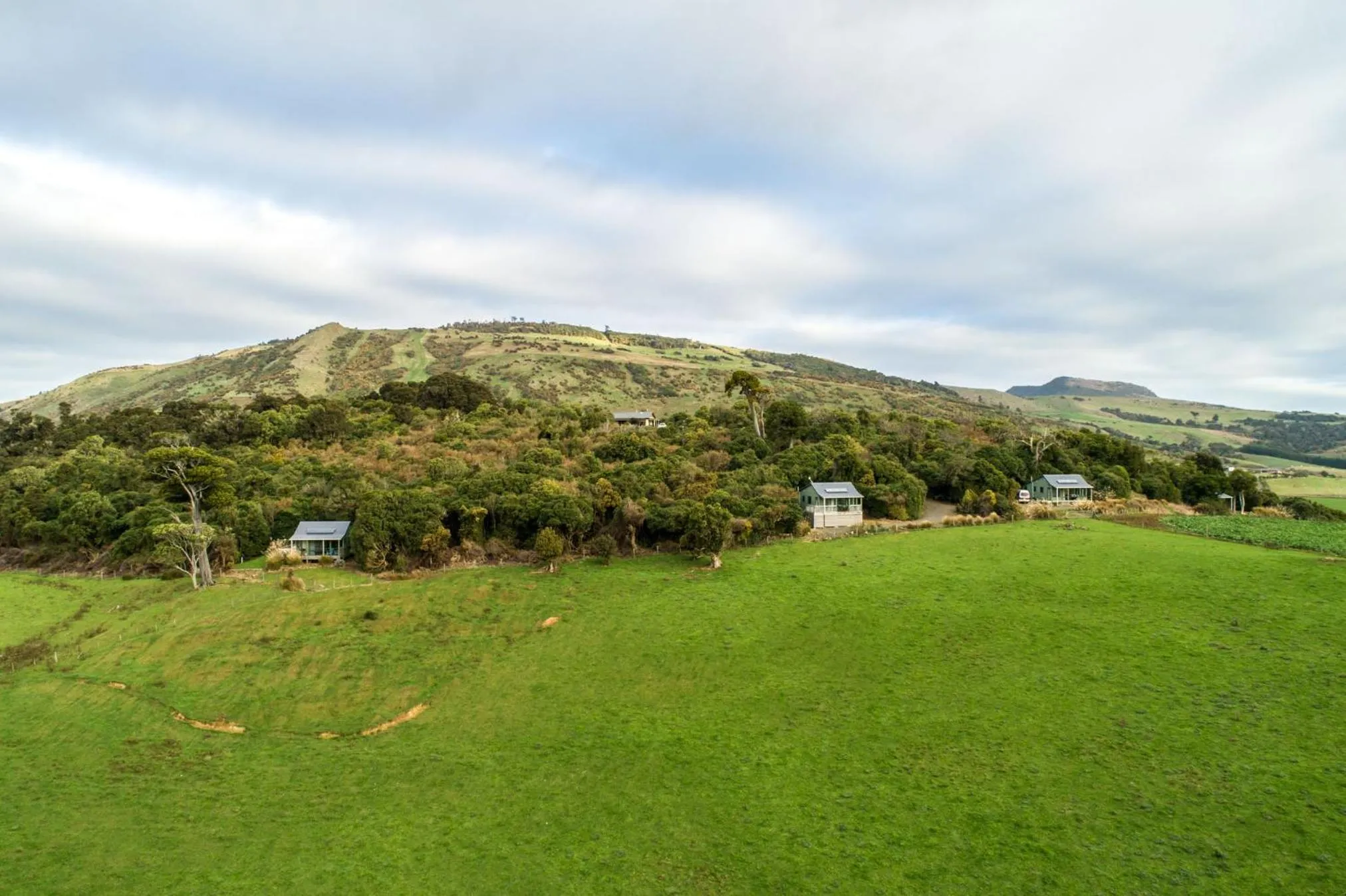 Property building in Mohua Park - Catlins Eco Accommodation