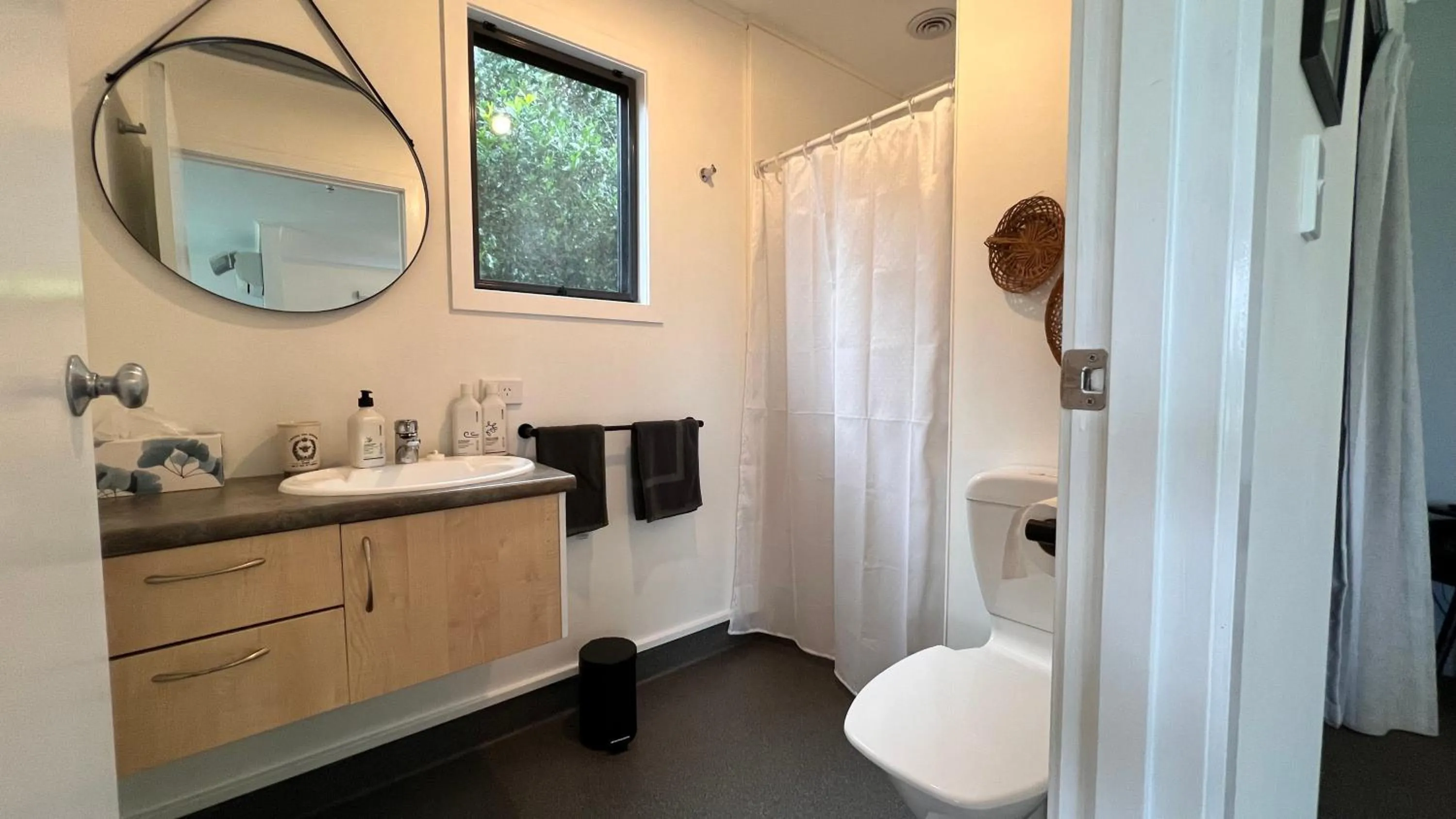 Toilet in Mohua Park - Catlins Eco Accommodation