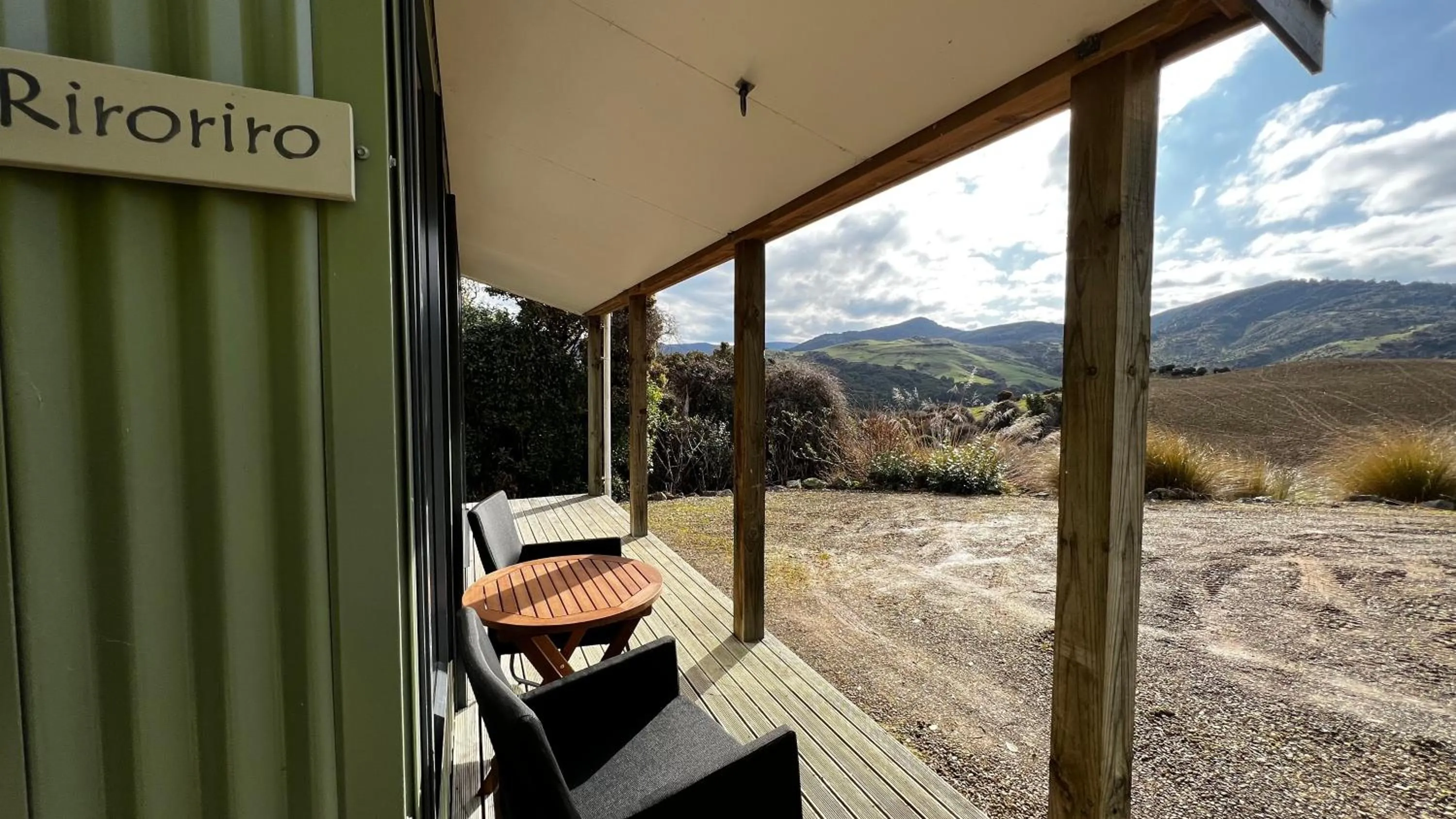 BBQ facilities in Mohua Park - Catlins Eco Accommodation