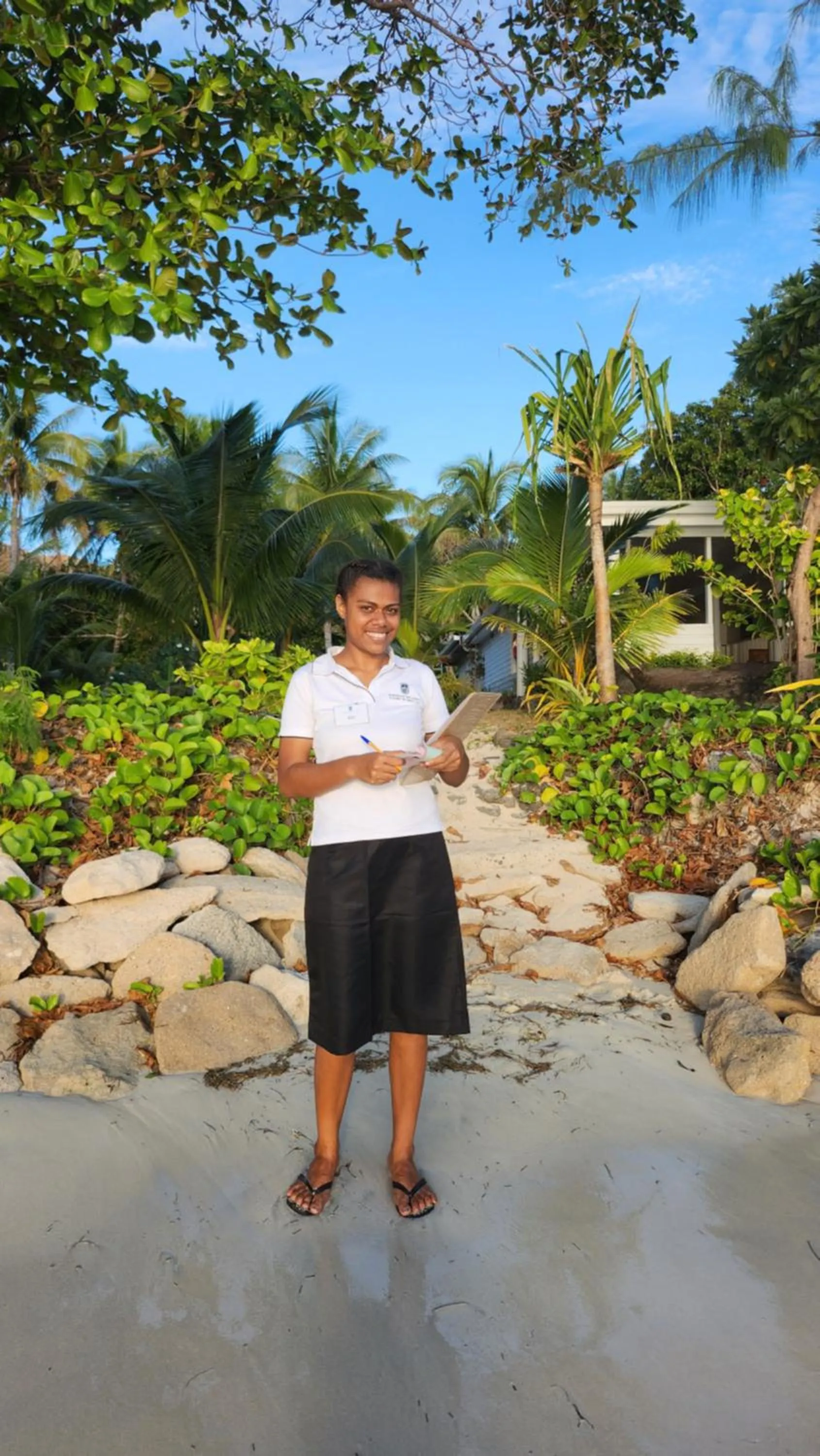 Staff in Oarsman's Bay Lodge