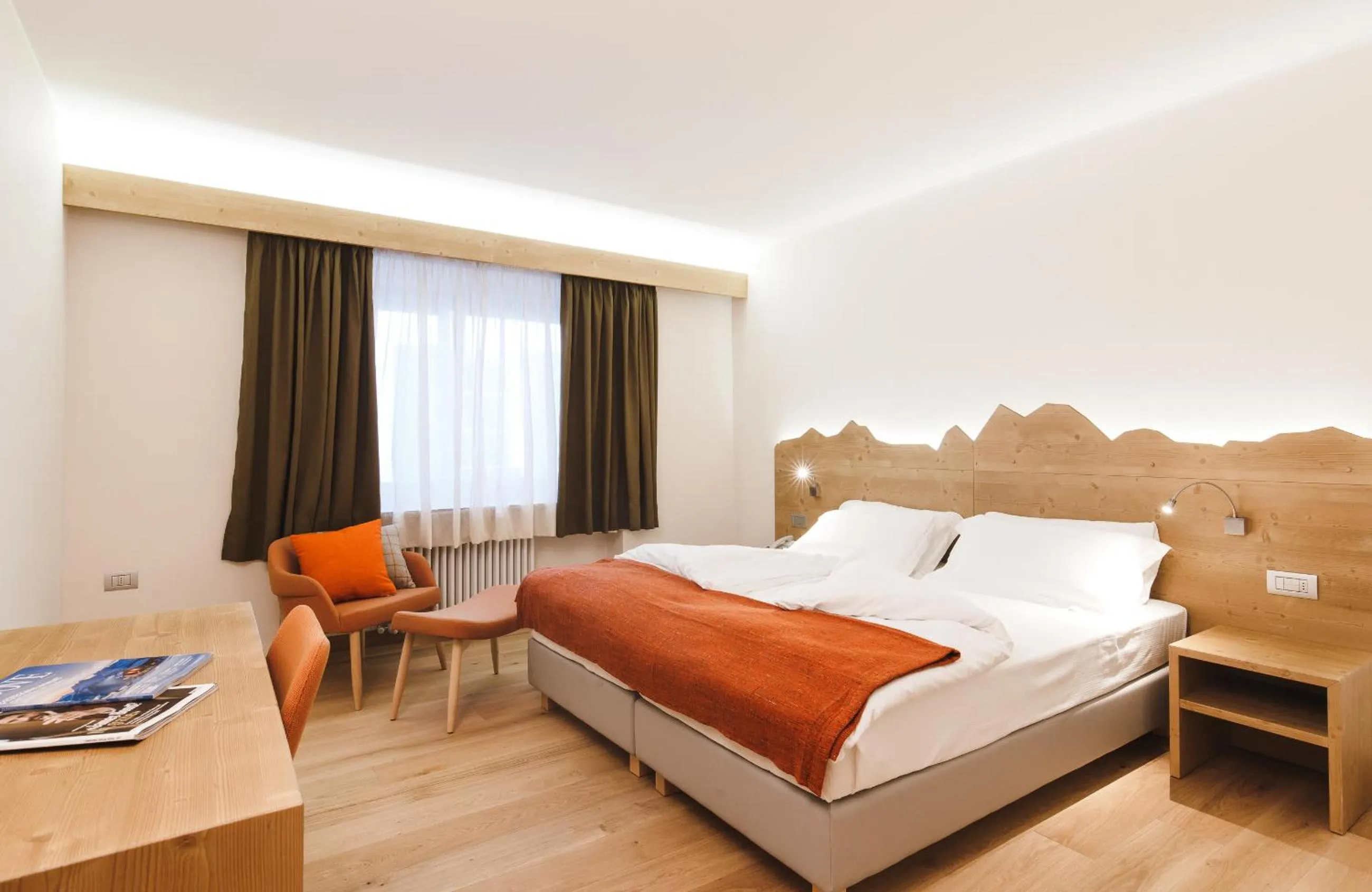 Photo of the whole room, Bed in Residence Langes