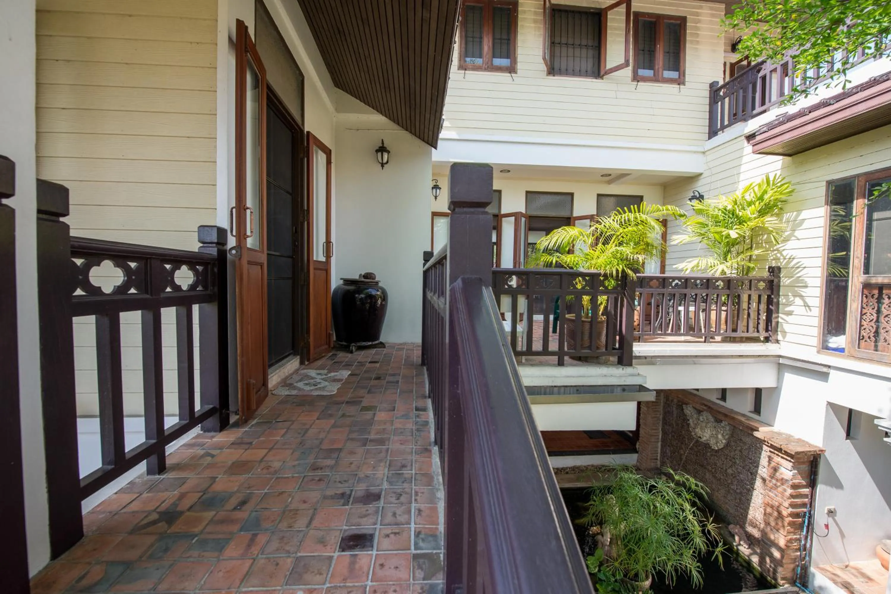 Decorative detail in Phuttal Residence