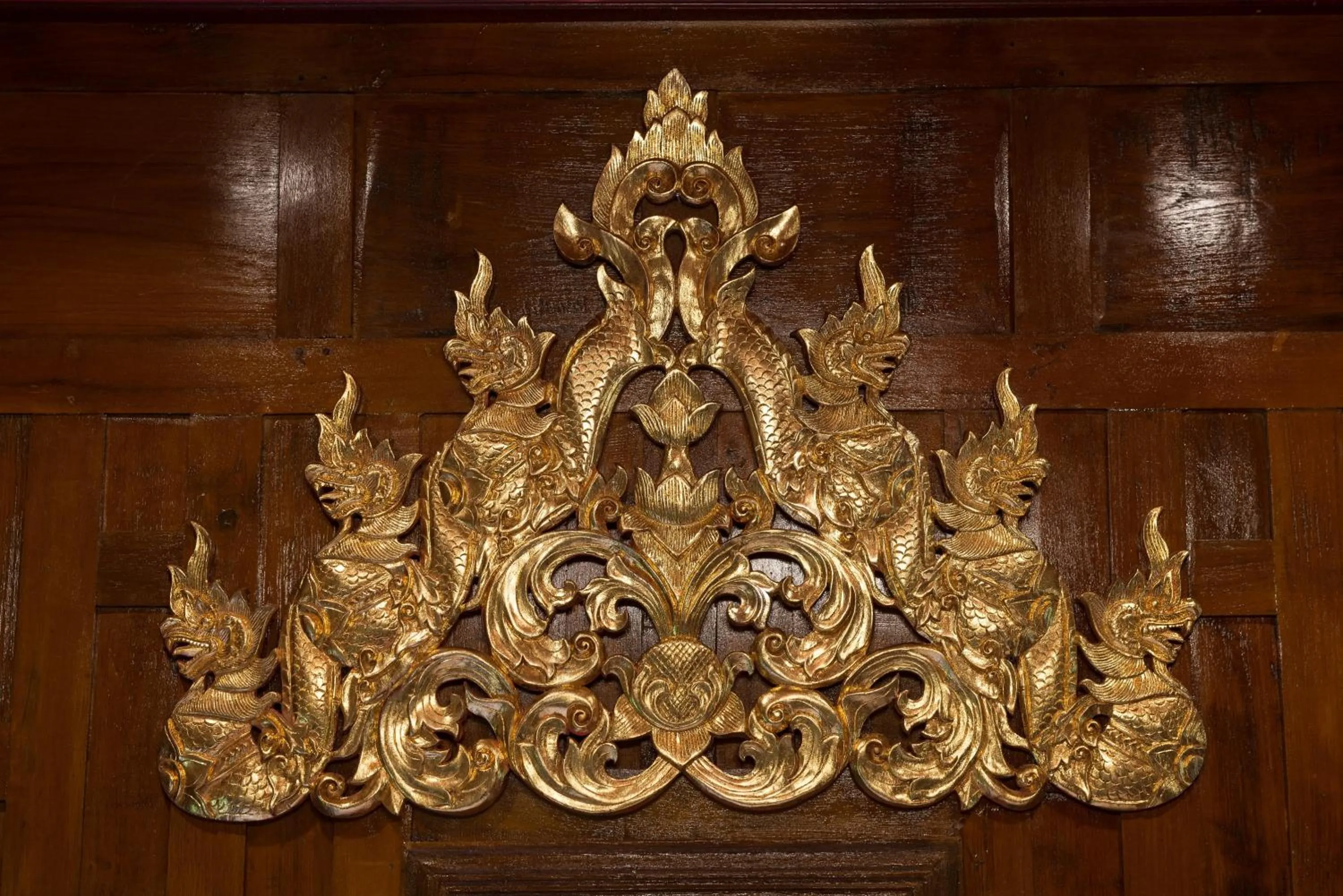 Decorative detail in Phuttal Residence