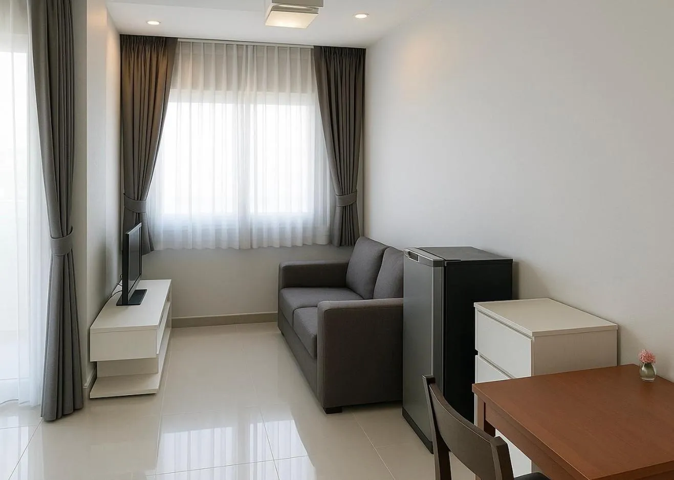 Seating area in The Sriracha Residence