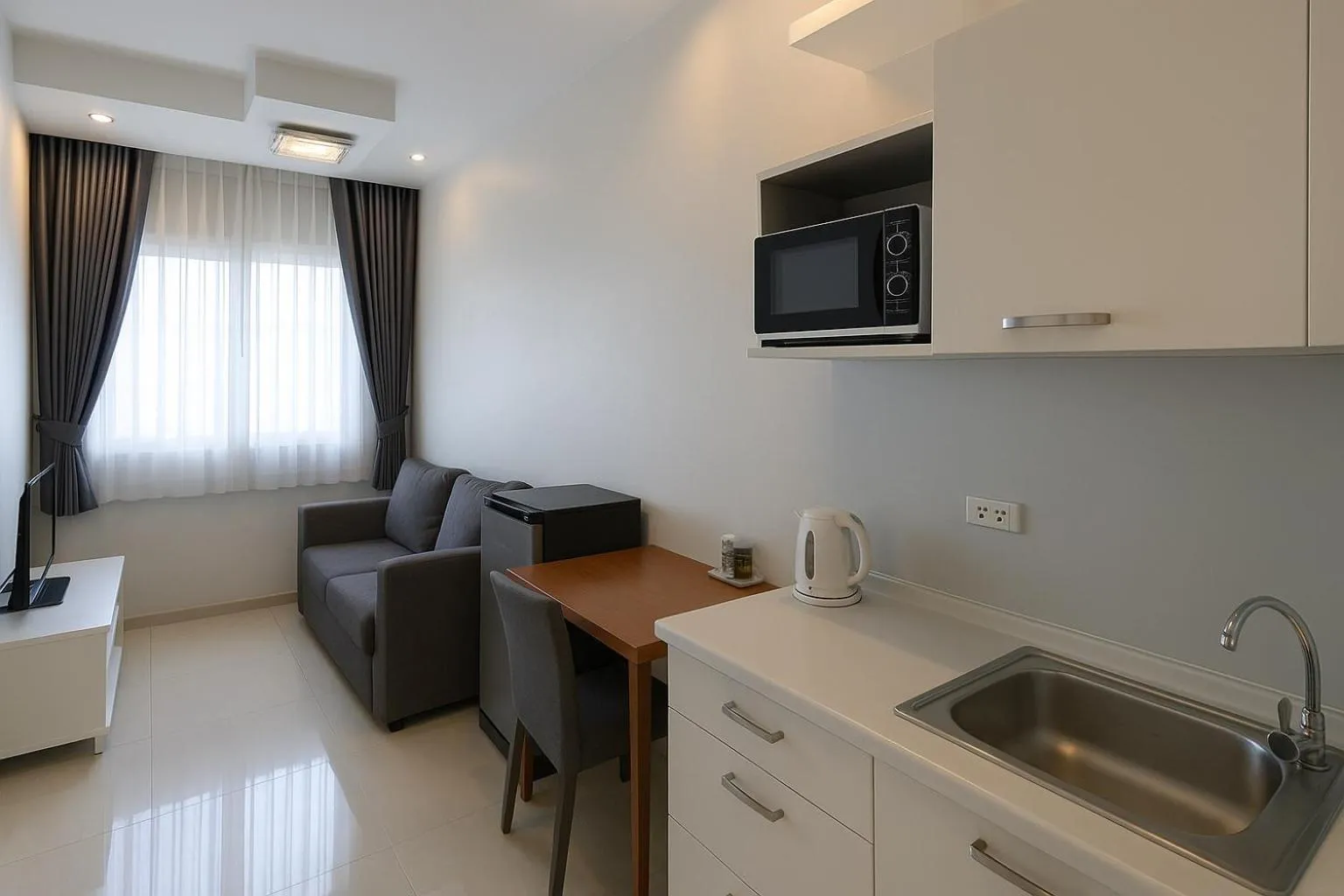 Seating area in The Sriracha Residence