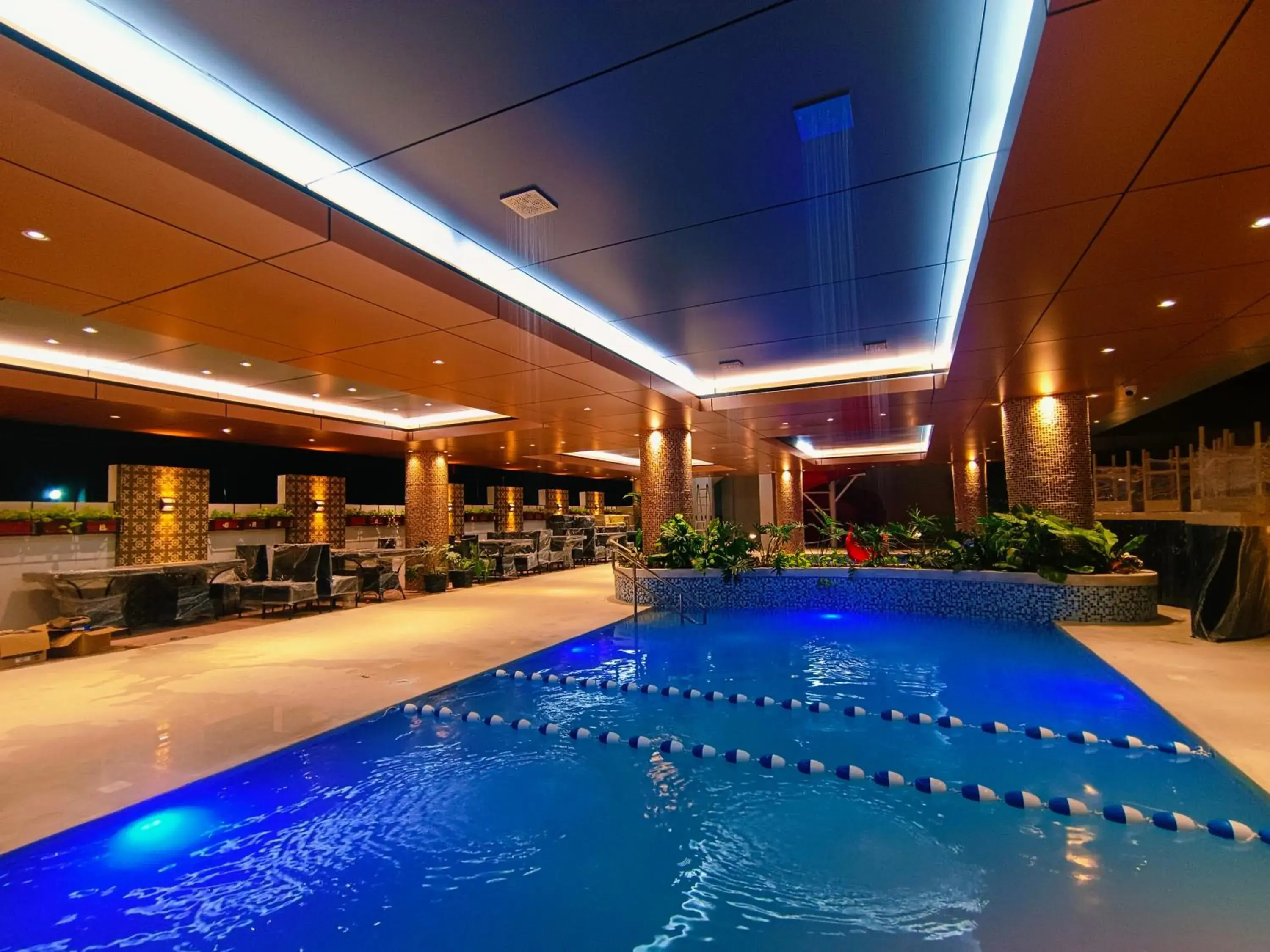 Pool view in Hotel Carmelita Pool view in Hotel Carmelita